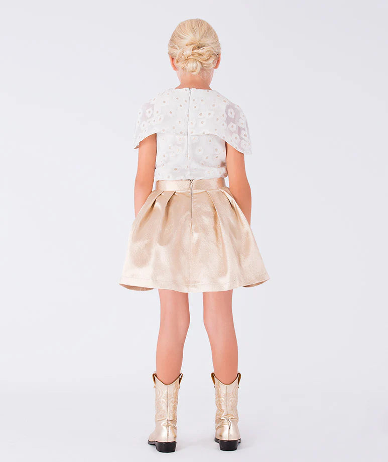 Organza Bow Blouse