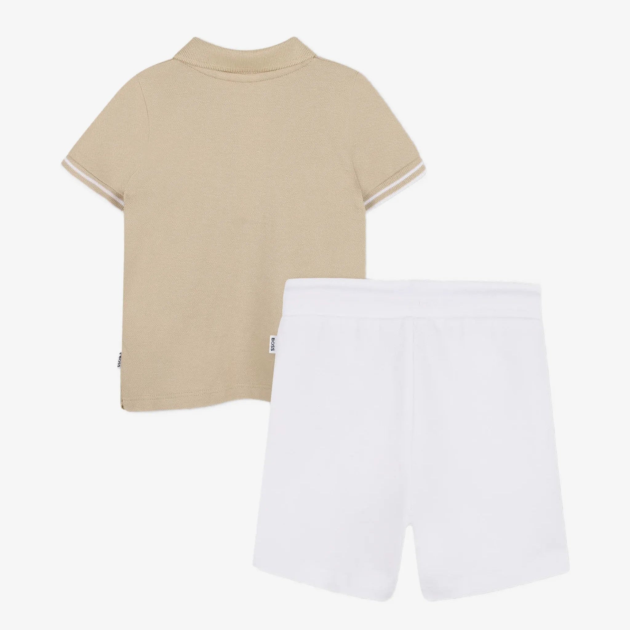 Pique Shorts Set