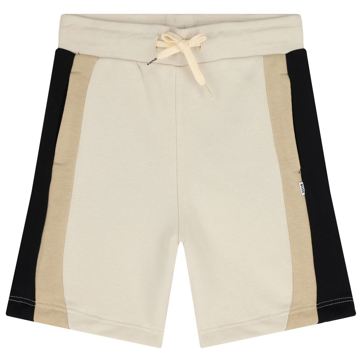 Logo Striped Shorts