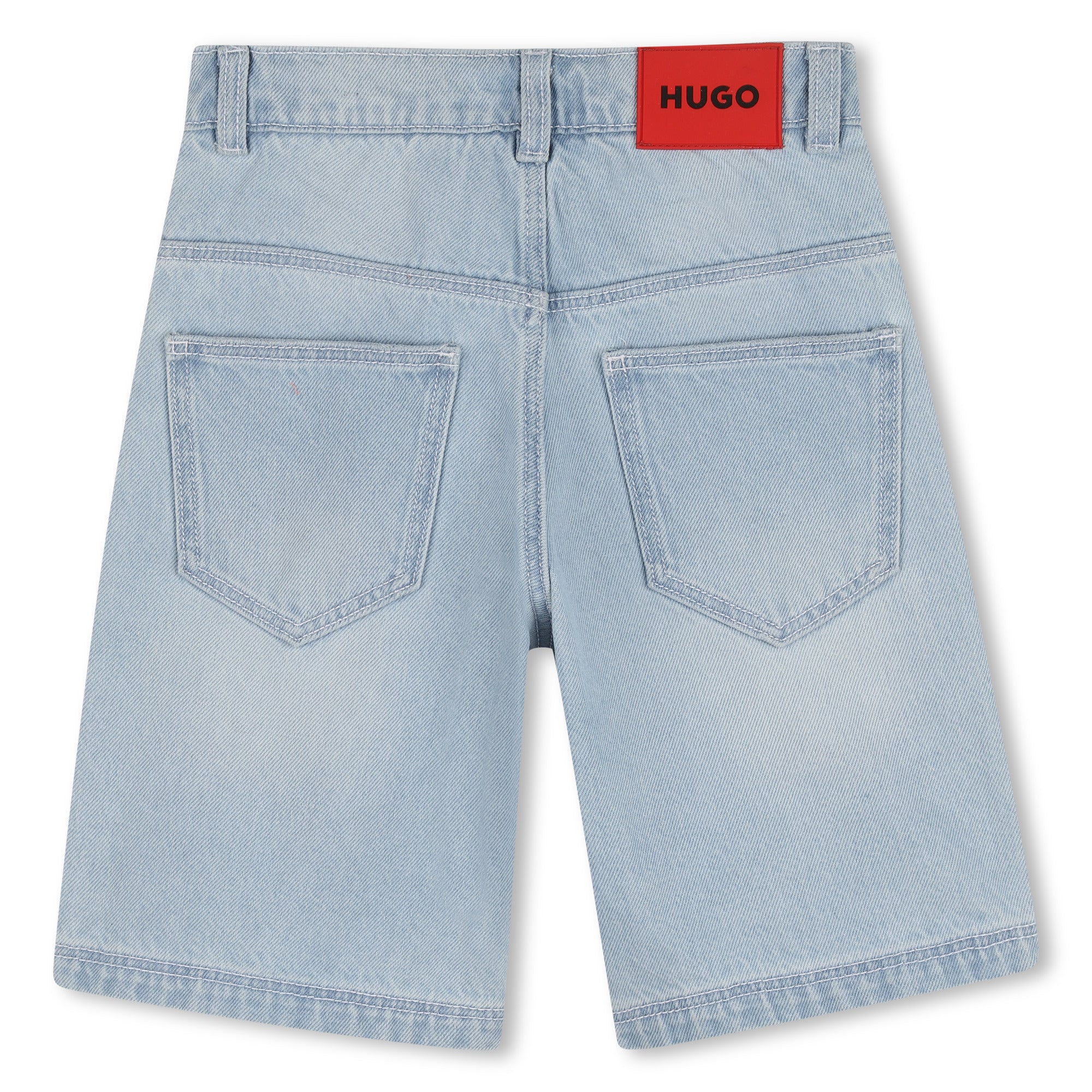 Pocket Denim Shorts