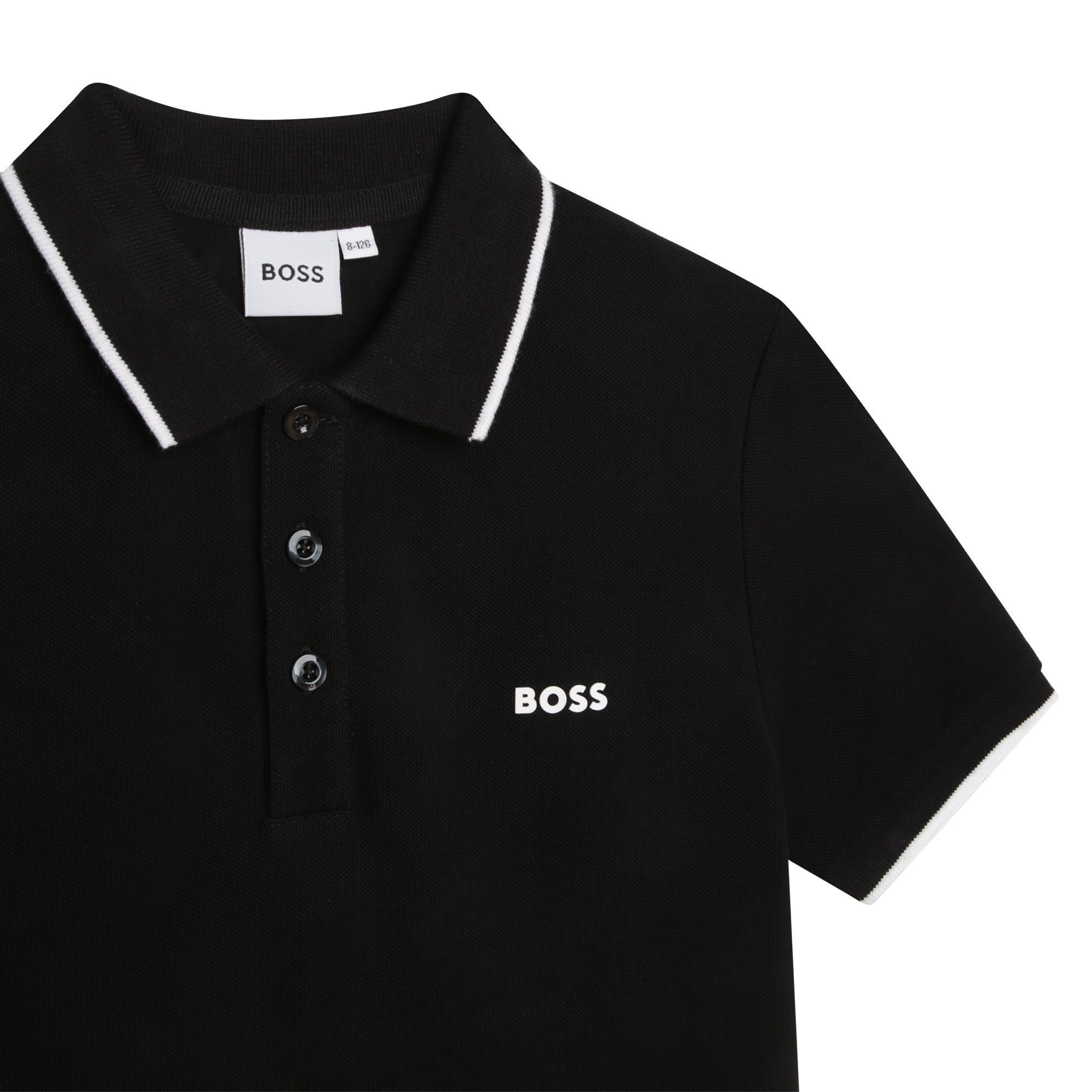 Logo Tipped Polo Shirt