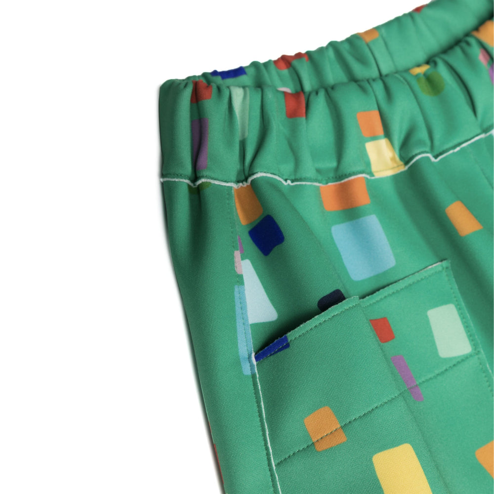 Graphic Print Trousers