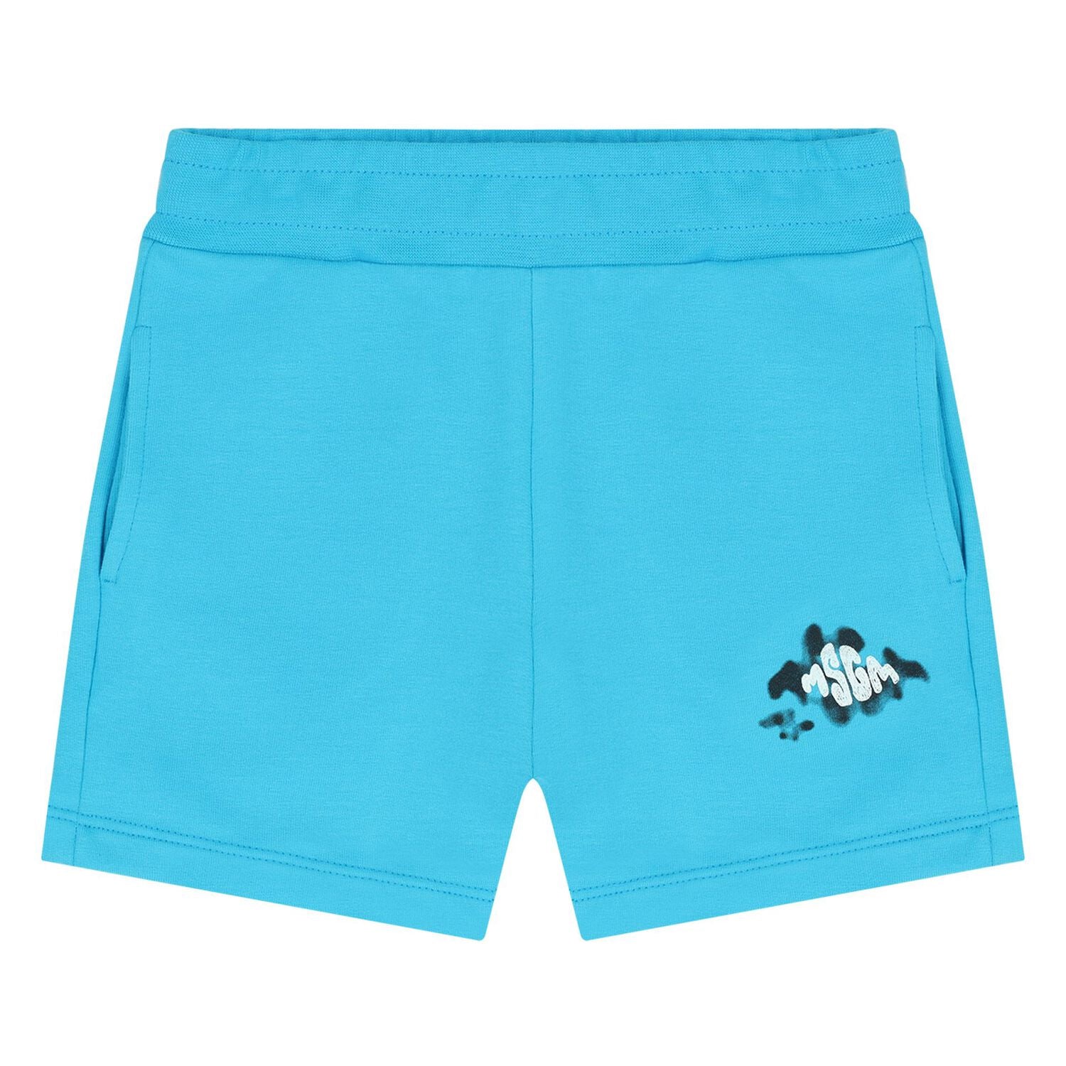 Logo Print Shorts Set