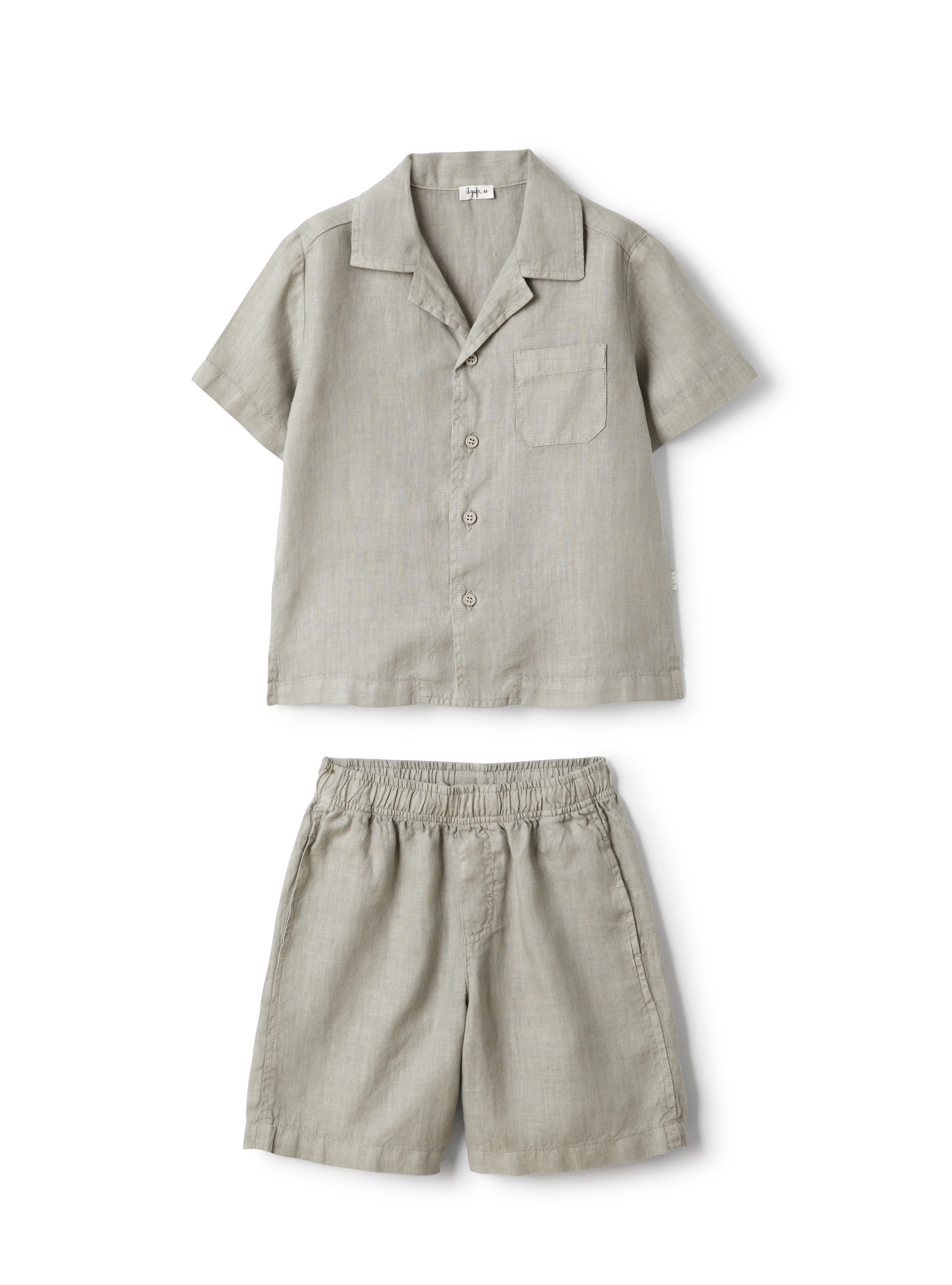 Two-piece Linen Set