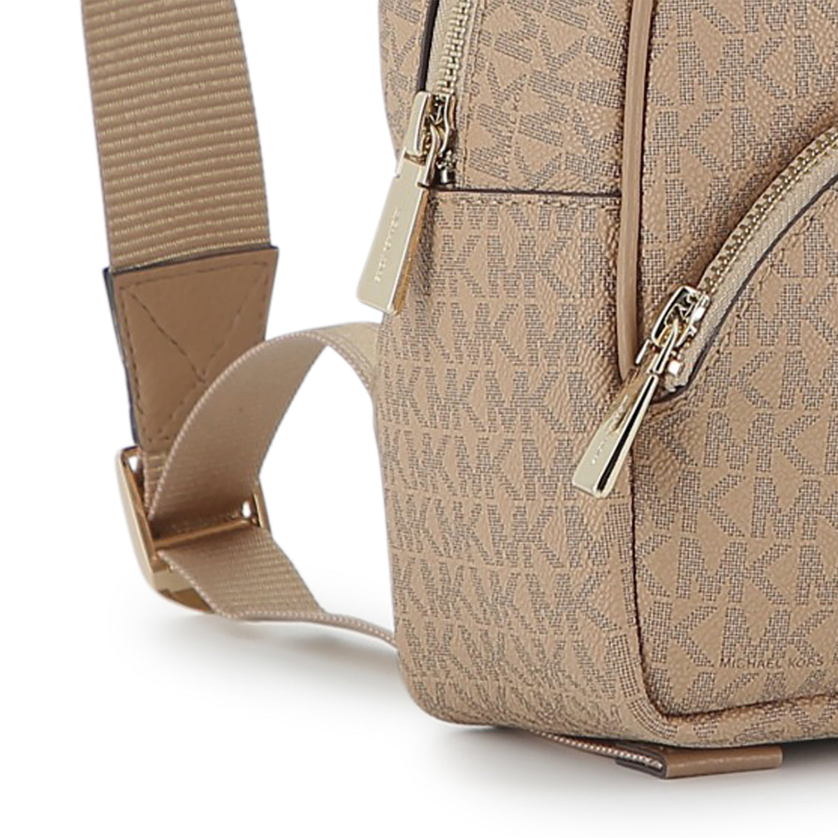 Monogram Zip Backpack