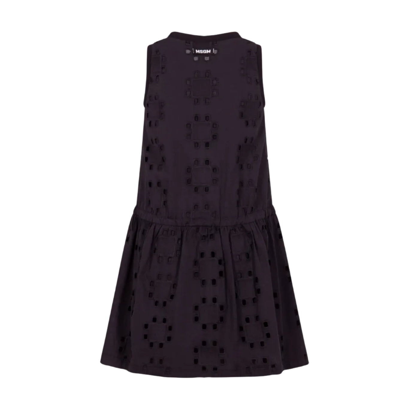 Logo Broderie Anglaise Dress