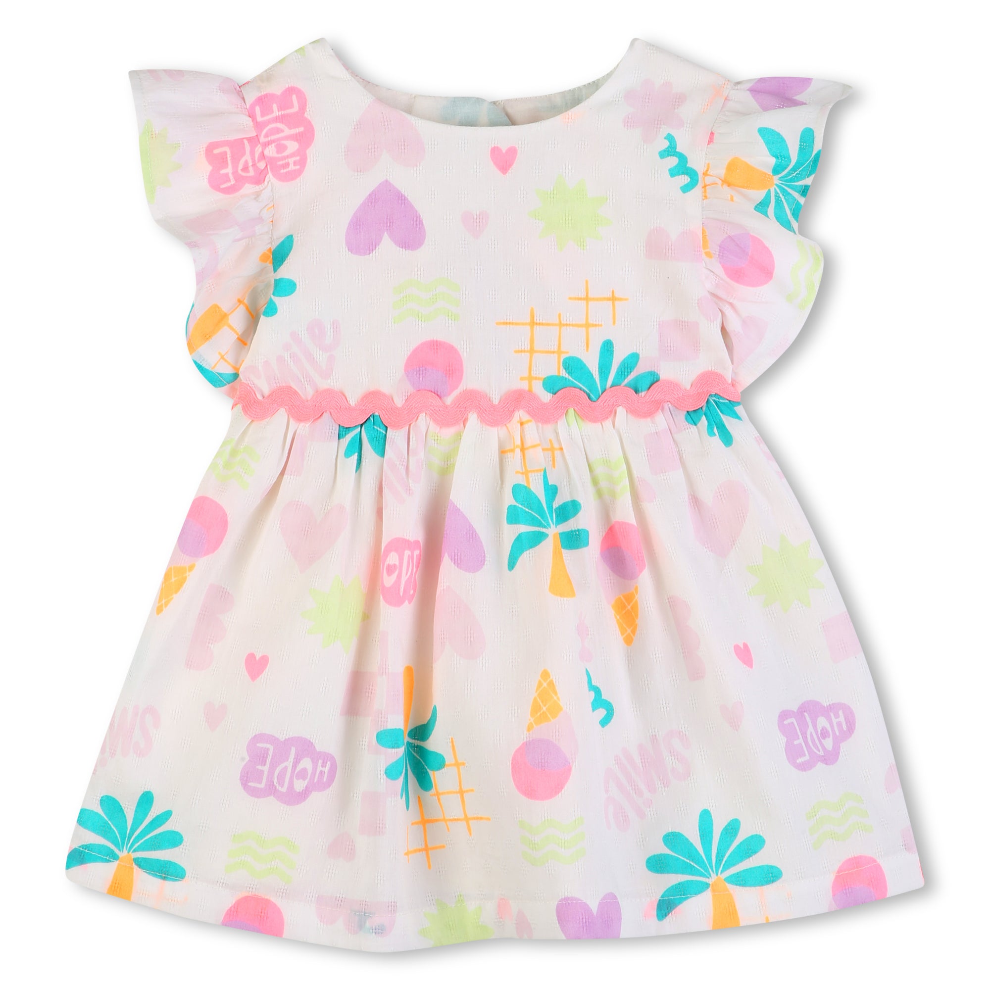 Printed Dress & Bloomers Set