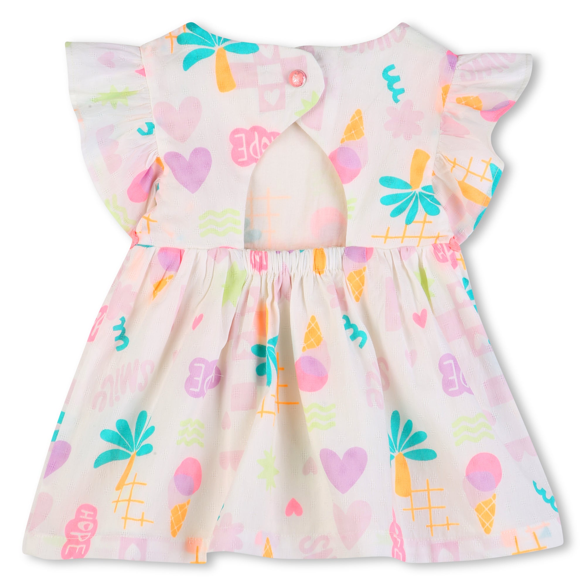 Printed Dress & Bloomers Set