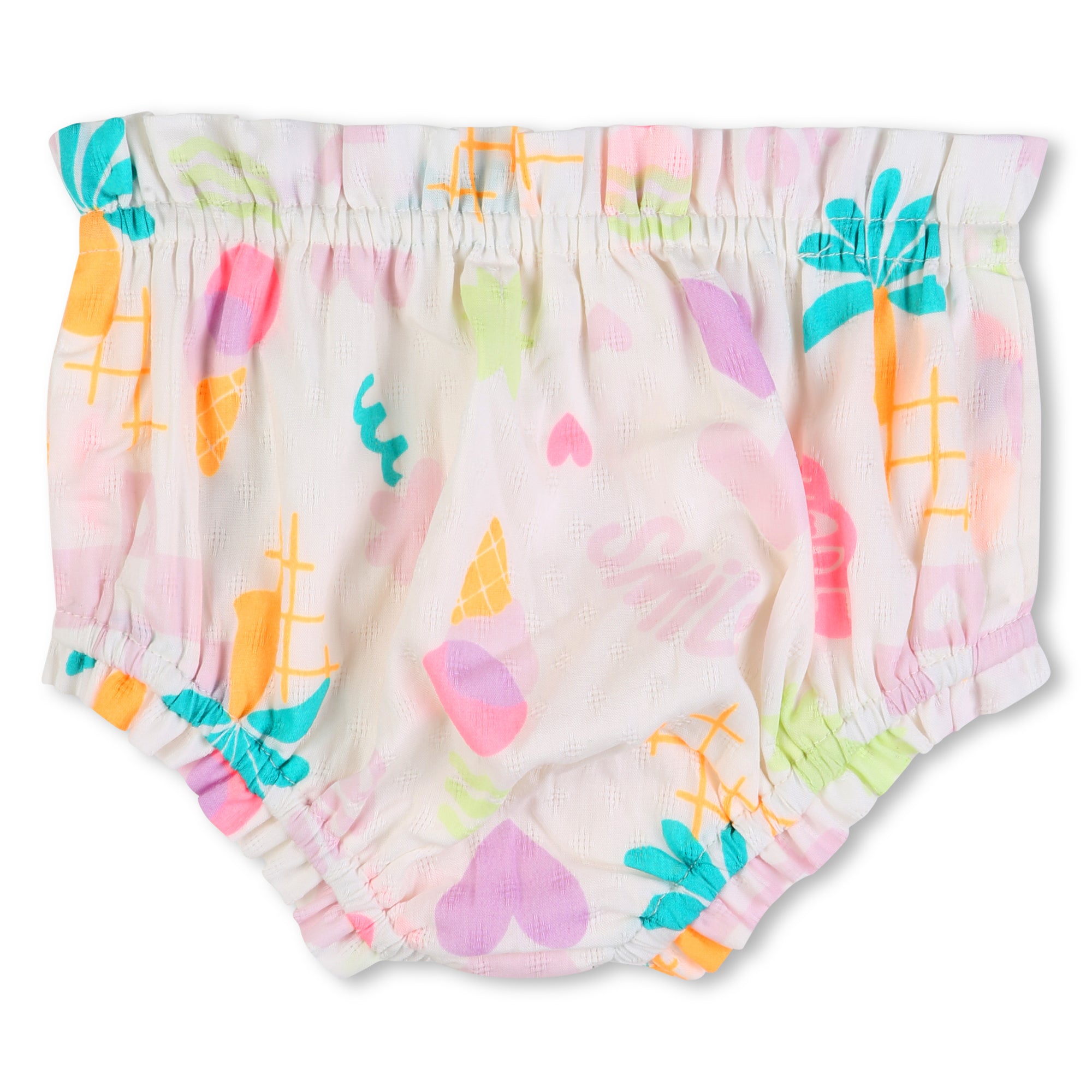 Printed Dress & Bloomers Set