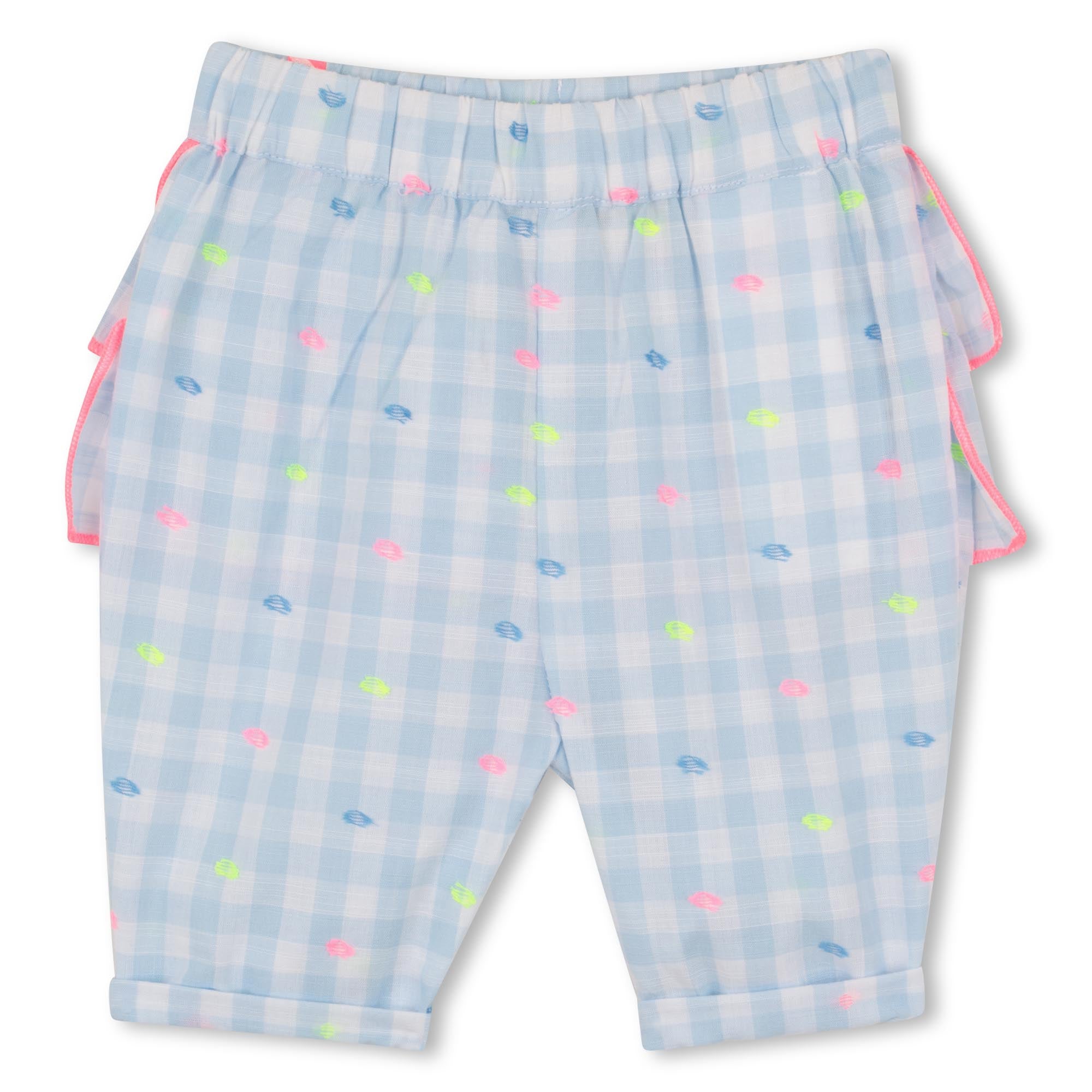 Ruffled Strawberry Trousers Set