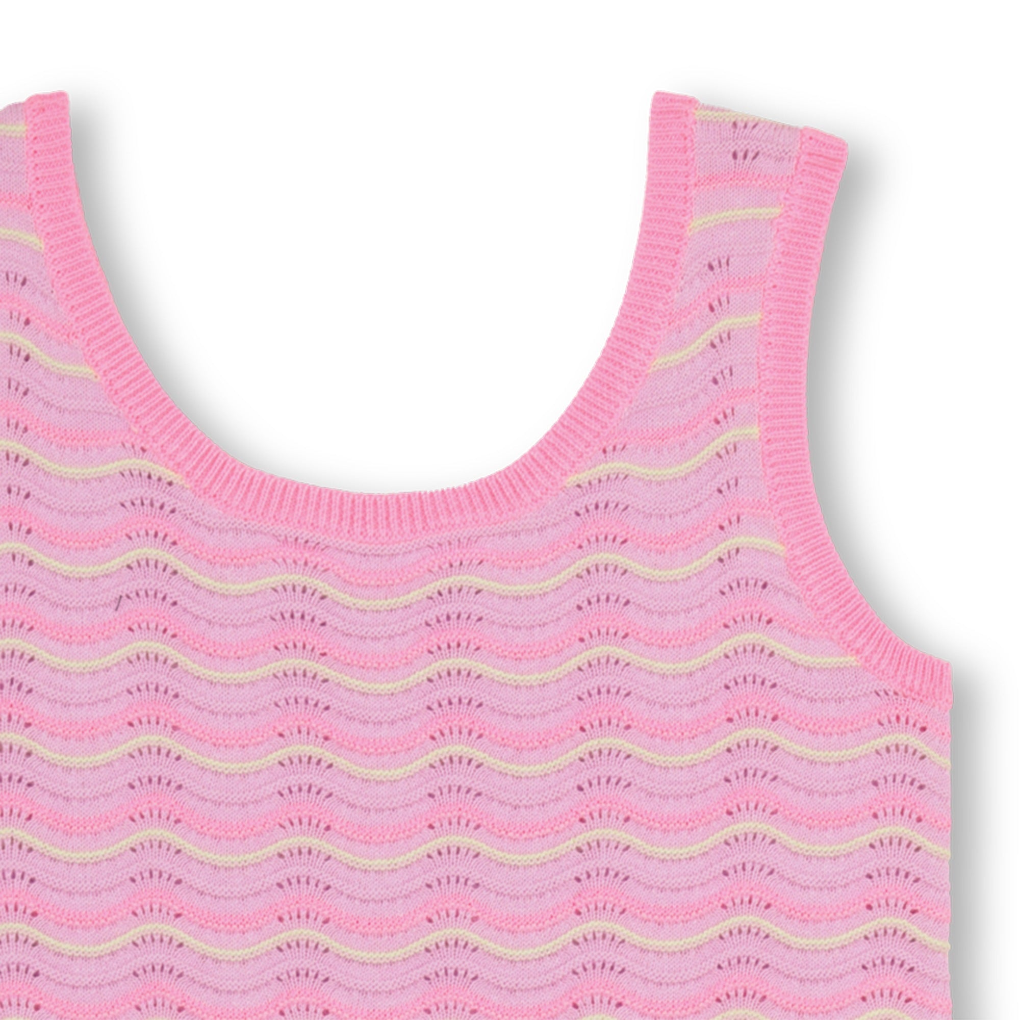Knitted Wavy Dress