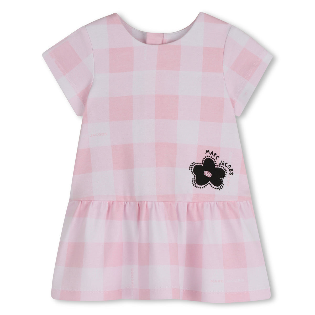Gingham Daisy Dress