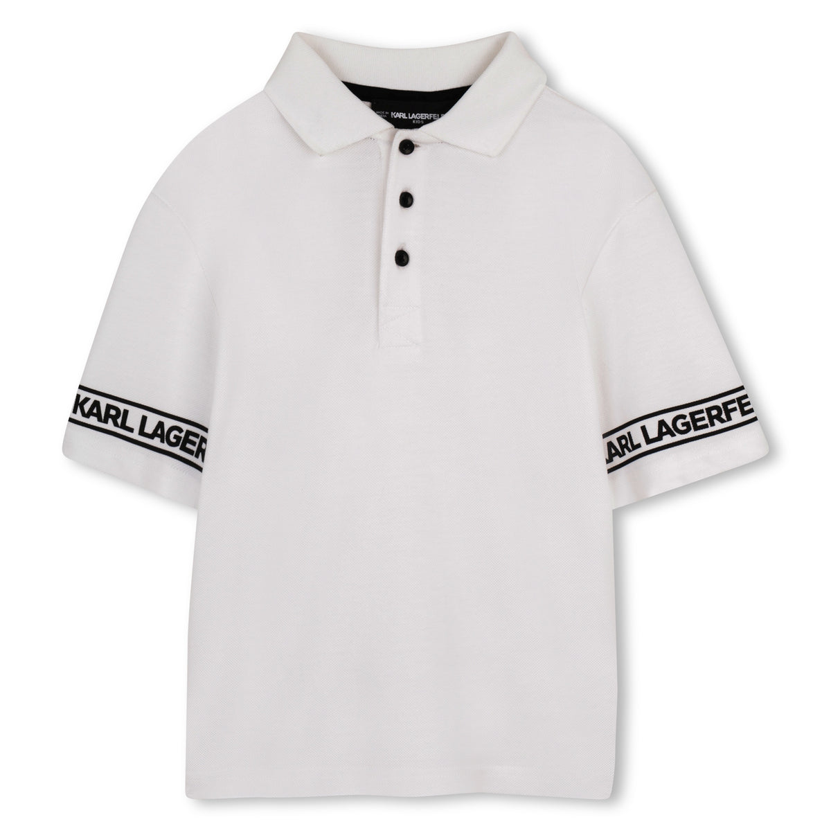 Pique Logo Polo Shirt