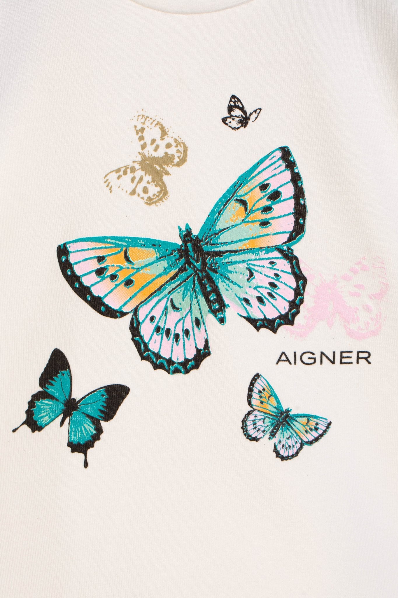 AIGNERButterflies Logo T-Shirt4062176873167SAVANNA