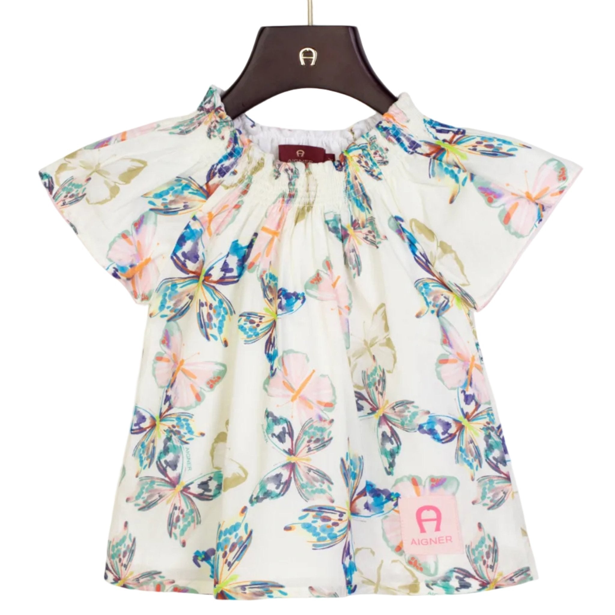 AIGNERButterfly Print Top4062176857624SAVANNA