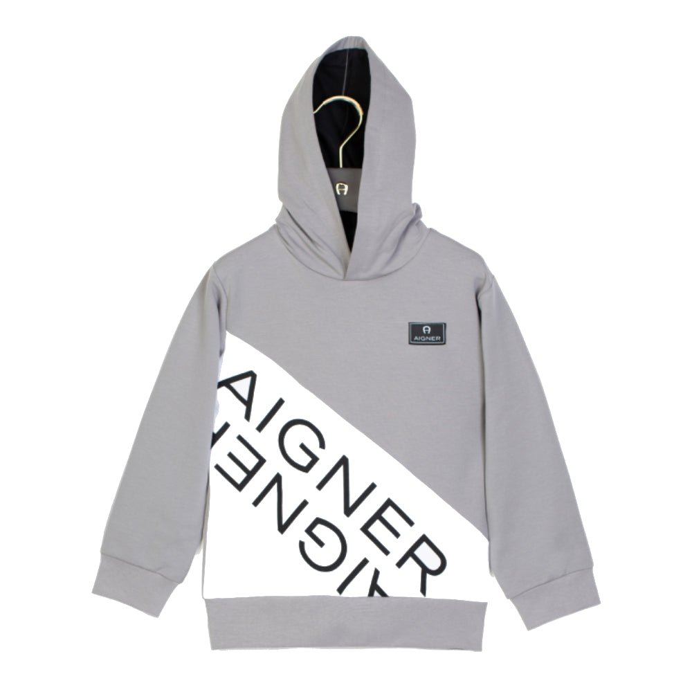 AIGNERContrasting Logo Hoodie4062176765516SAVANNA