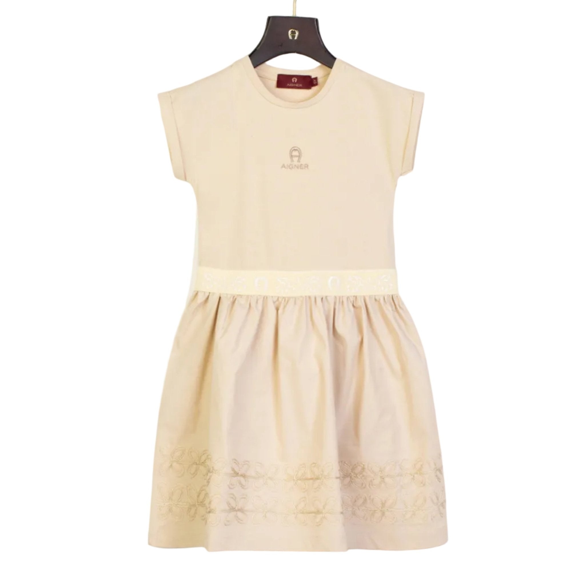 AIGNERFlower Border Logo Dress4062176870746SAVANNA
