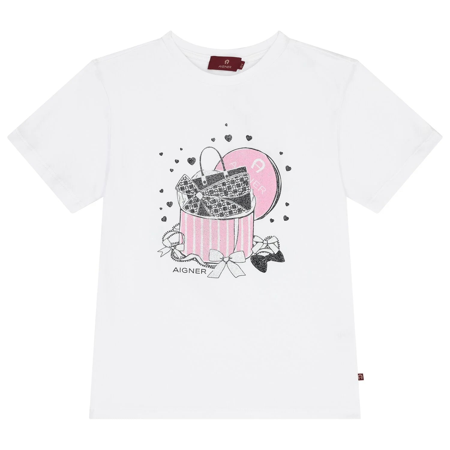 AIGNERGift Box Print T-Shirt4062176796336SAVANNA