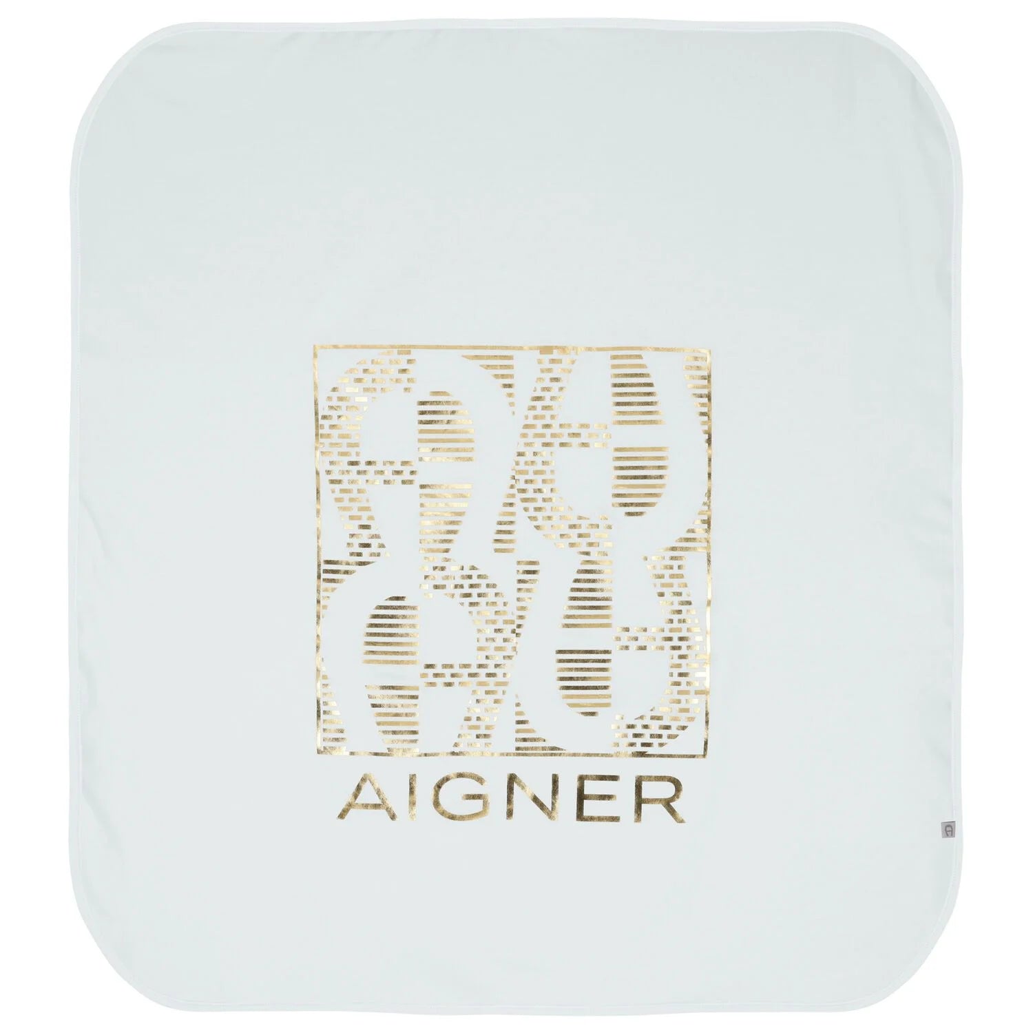 AIGNERGold Logo Baby Blanket4062176753292SAVANNA