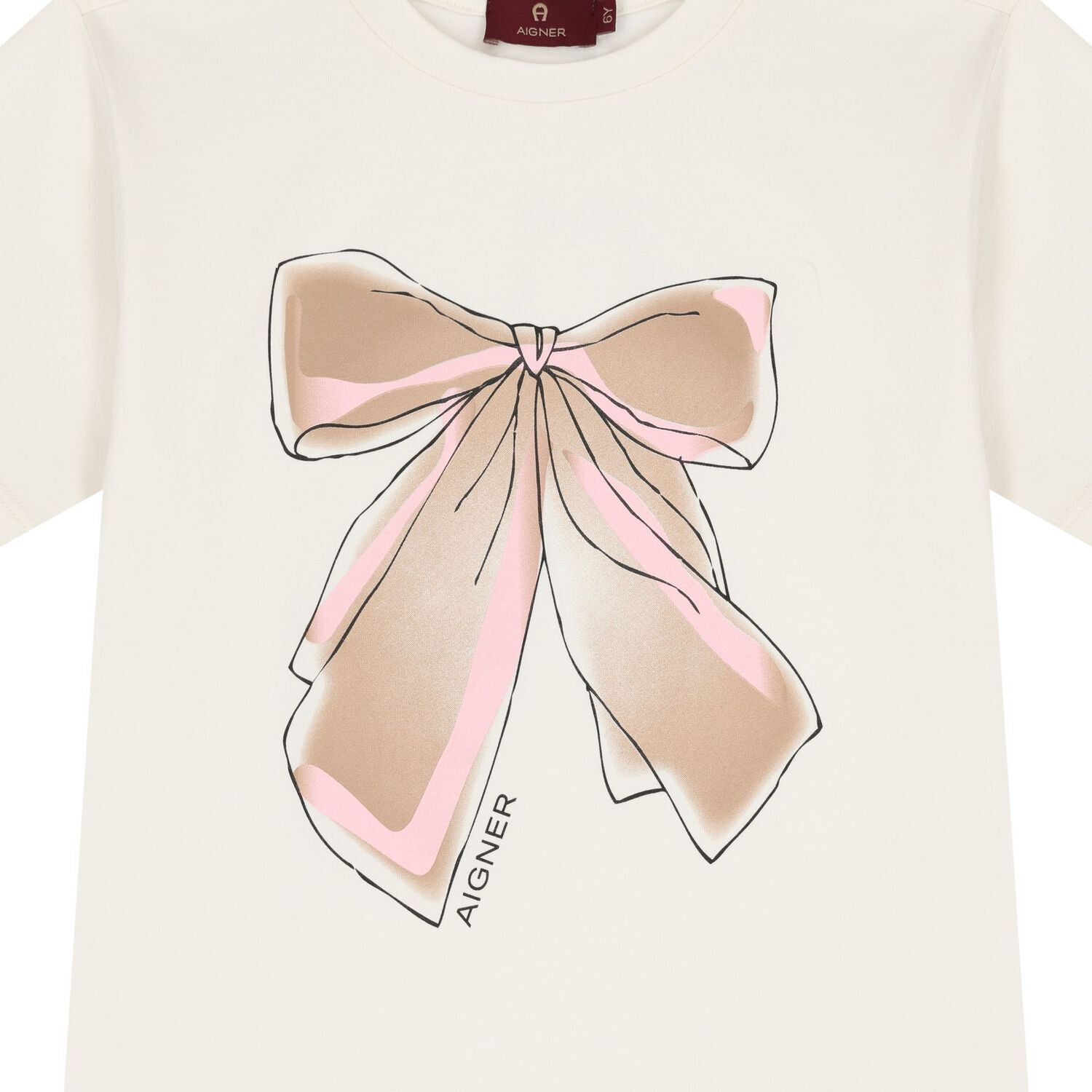 AIGNERGraphic Bow T-Shirt4062176771449SAVANNA