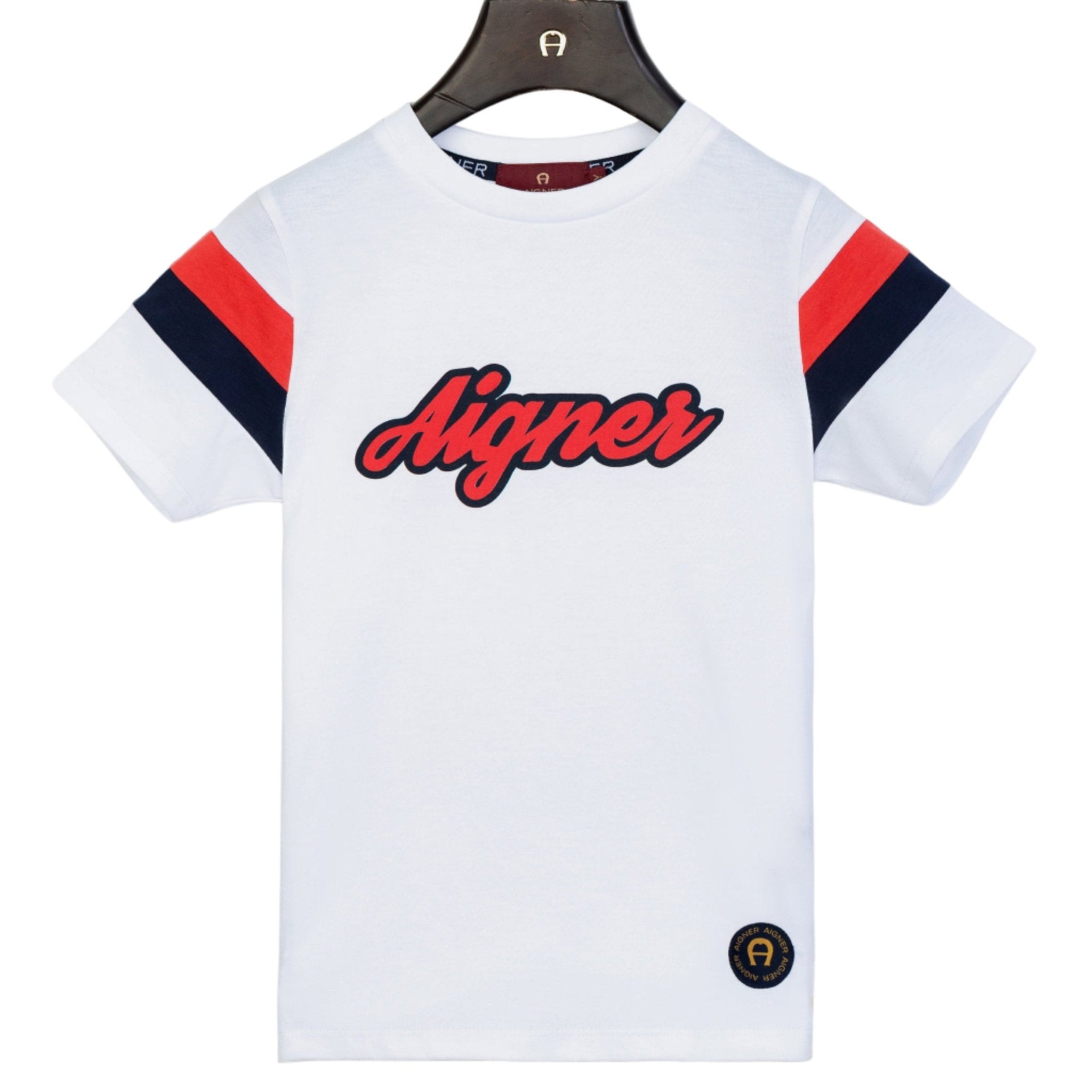 AIGNERGraphic Logo T-shirt4062176761280SAVANNA