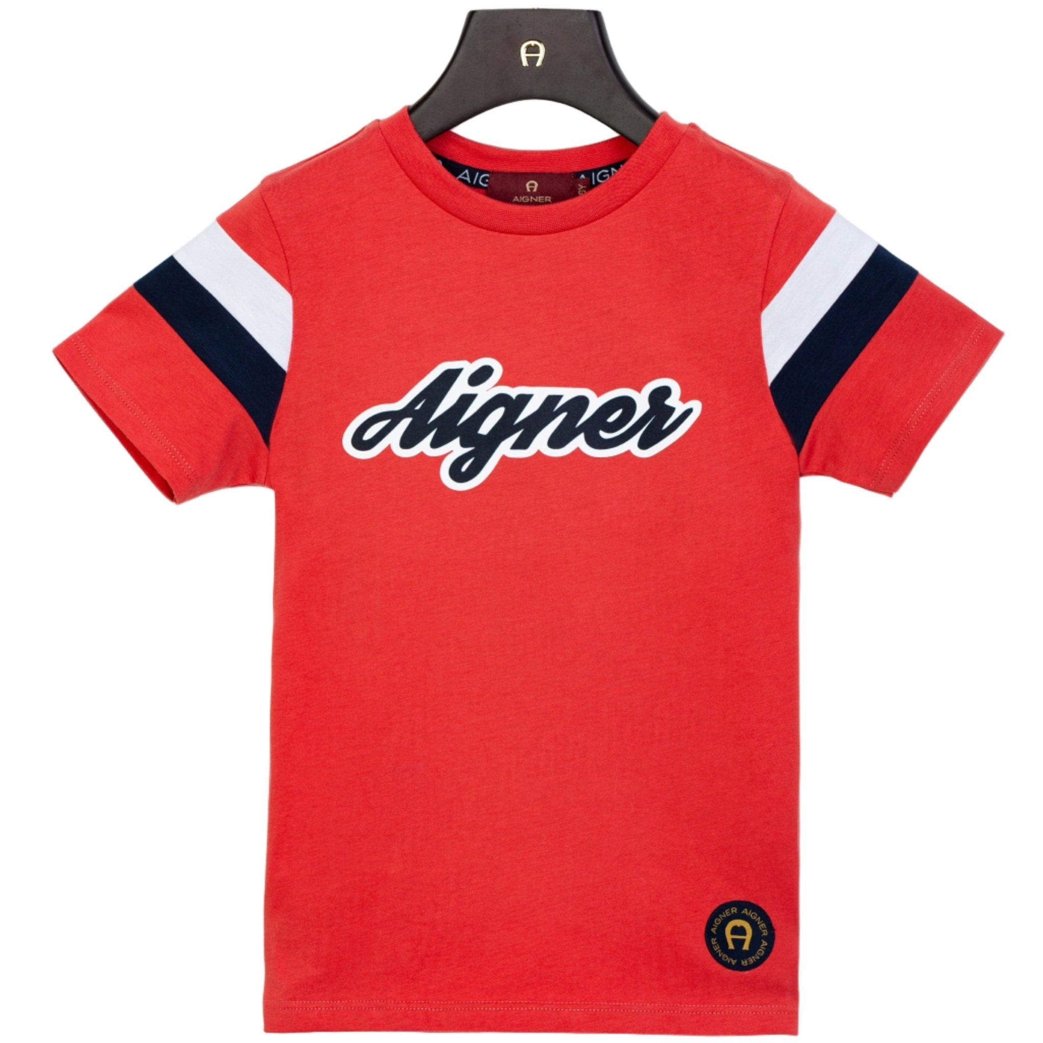 AIGNERGraphic Logo T-shirt4062176761525SAVANNA