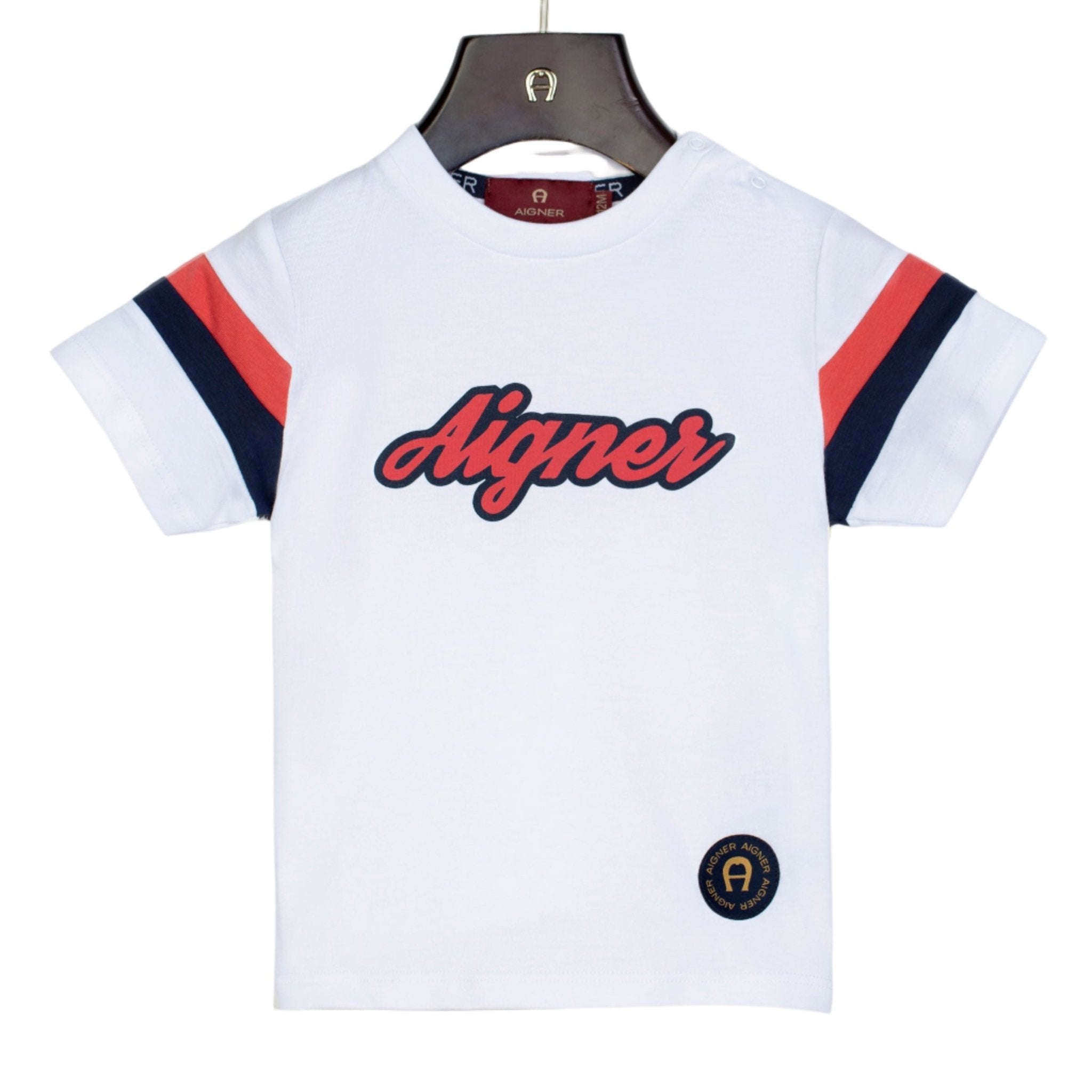 AIGNERGraphic Logo T-shirt4062176778394SAVANNA