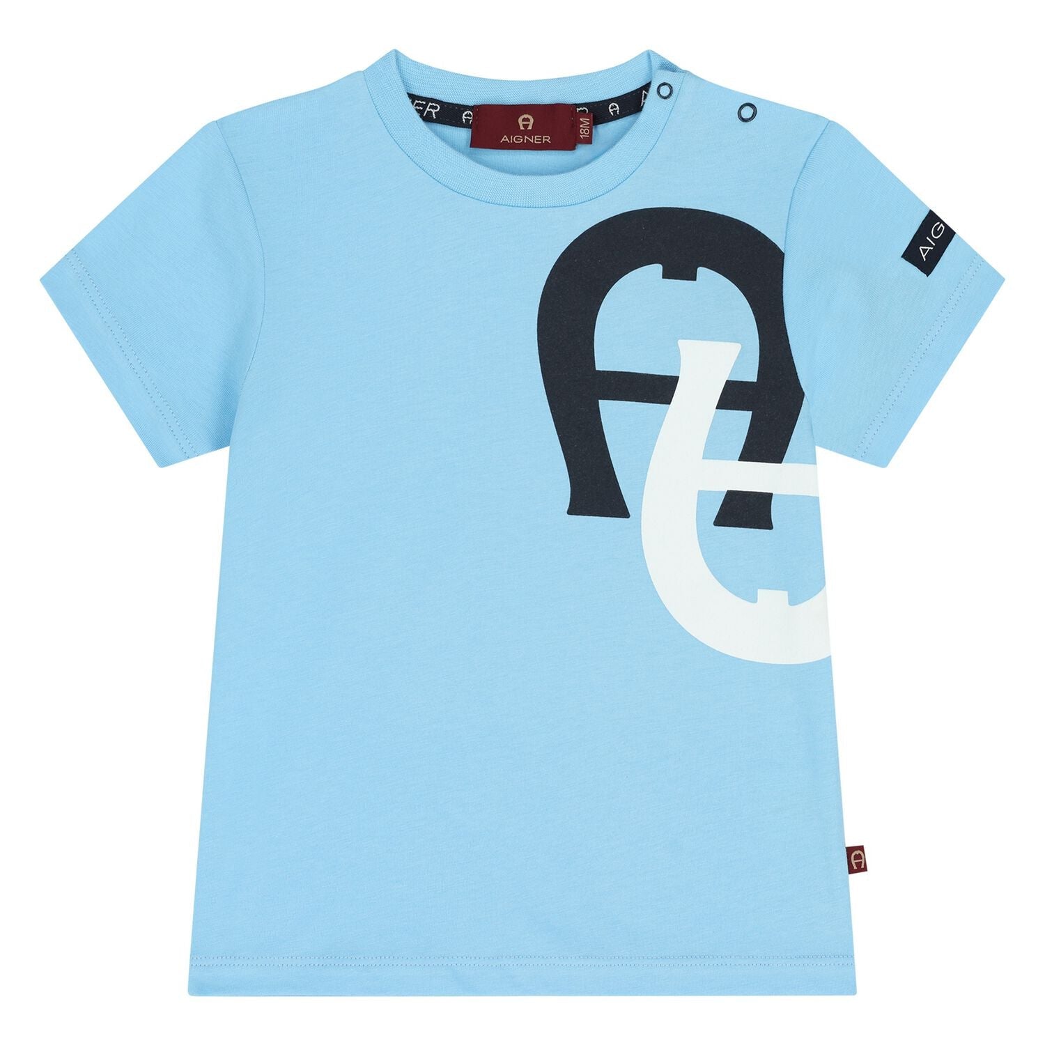 AIGNERGraphic Logo T-shirt4062176896678SAVANNA