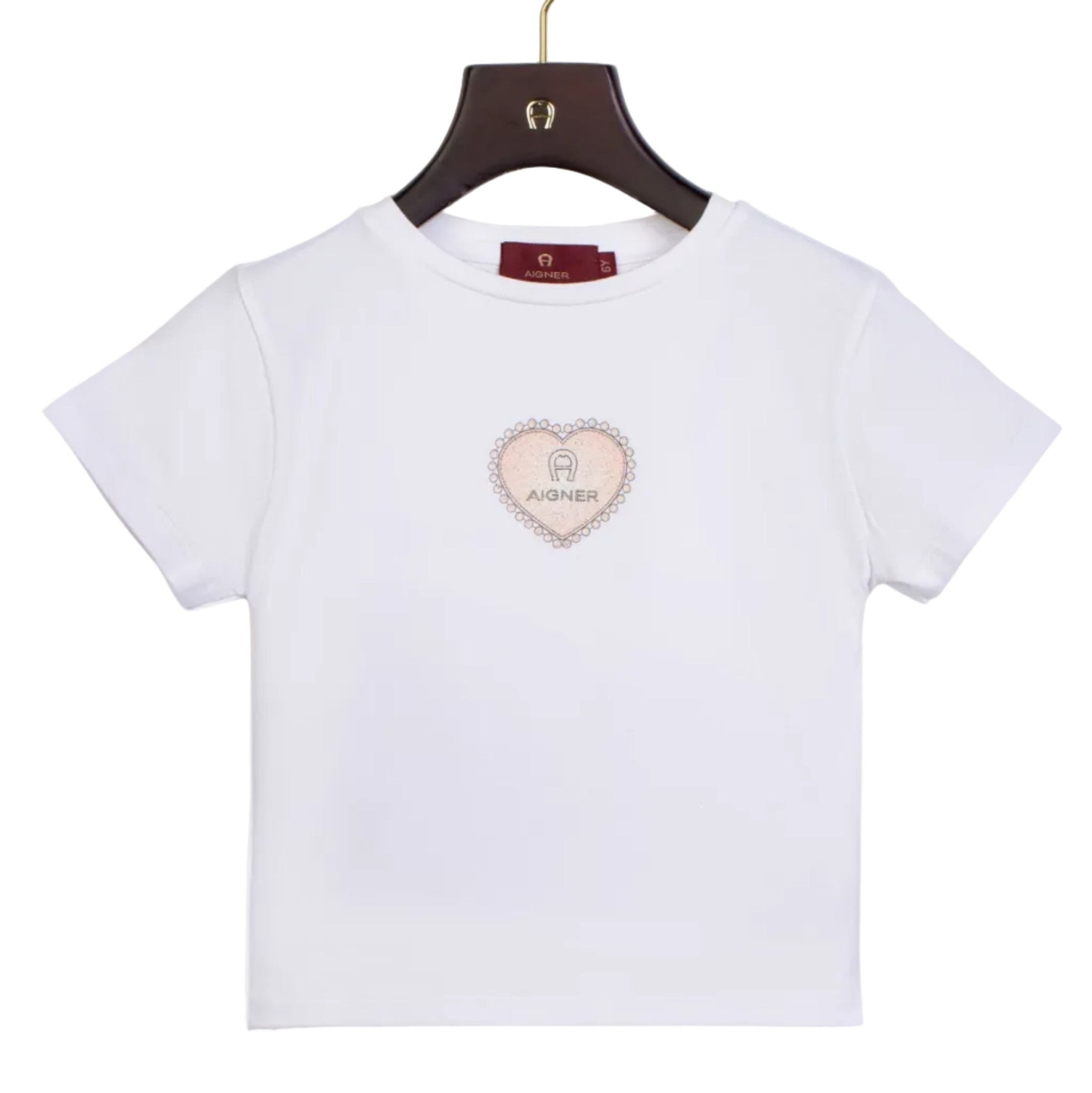 AIGNERHeart Graphic T-Shirt4062176862024SAVANNA