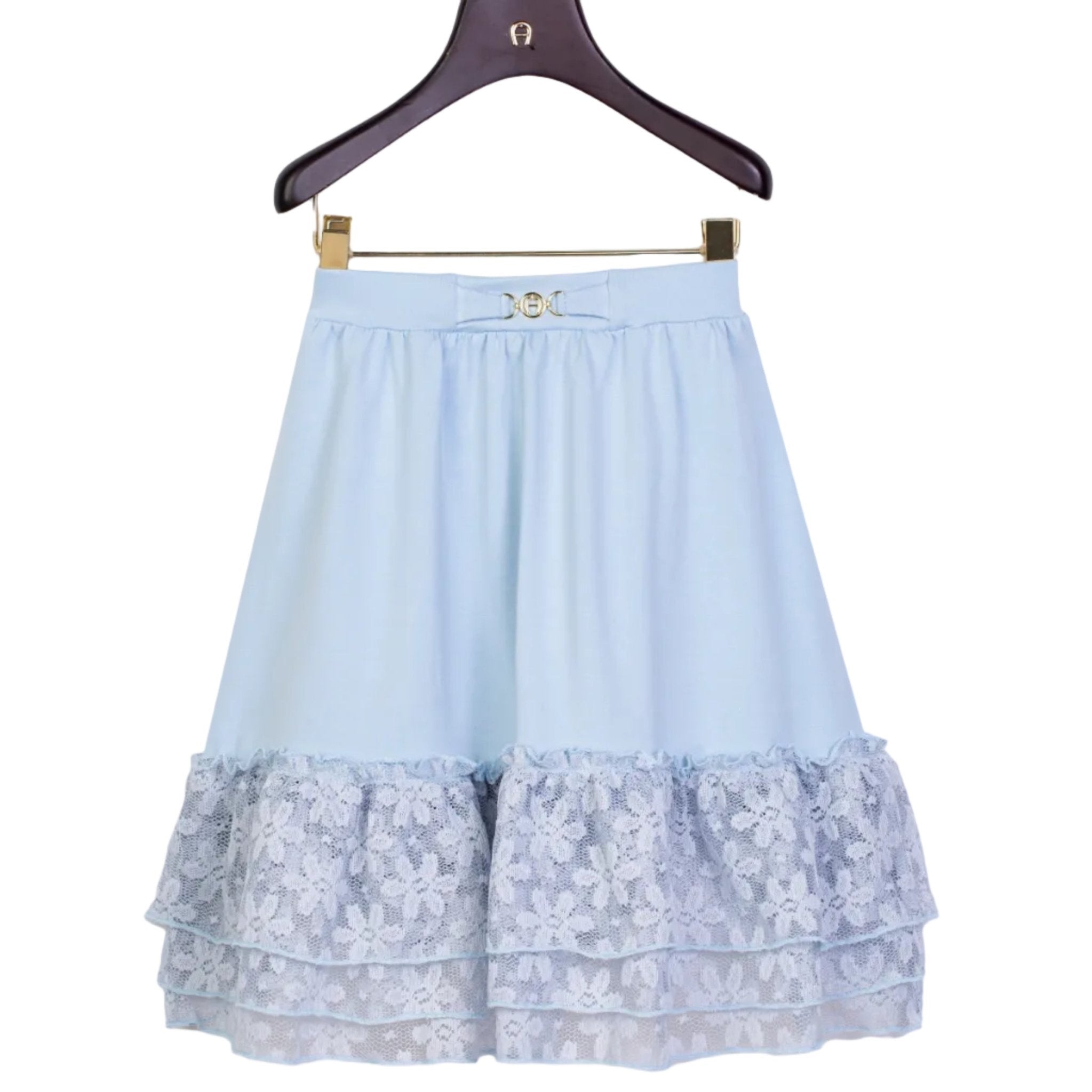 AIGNERJersey & Lace Skirt4062176861140SAVANNA