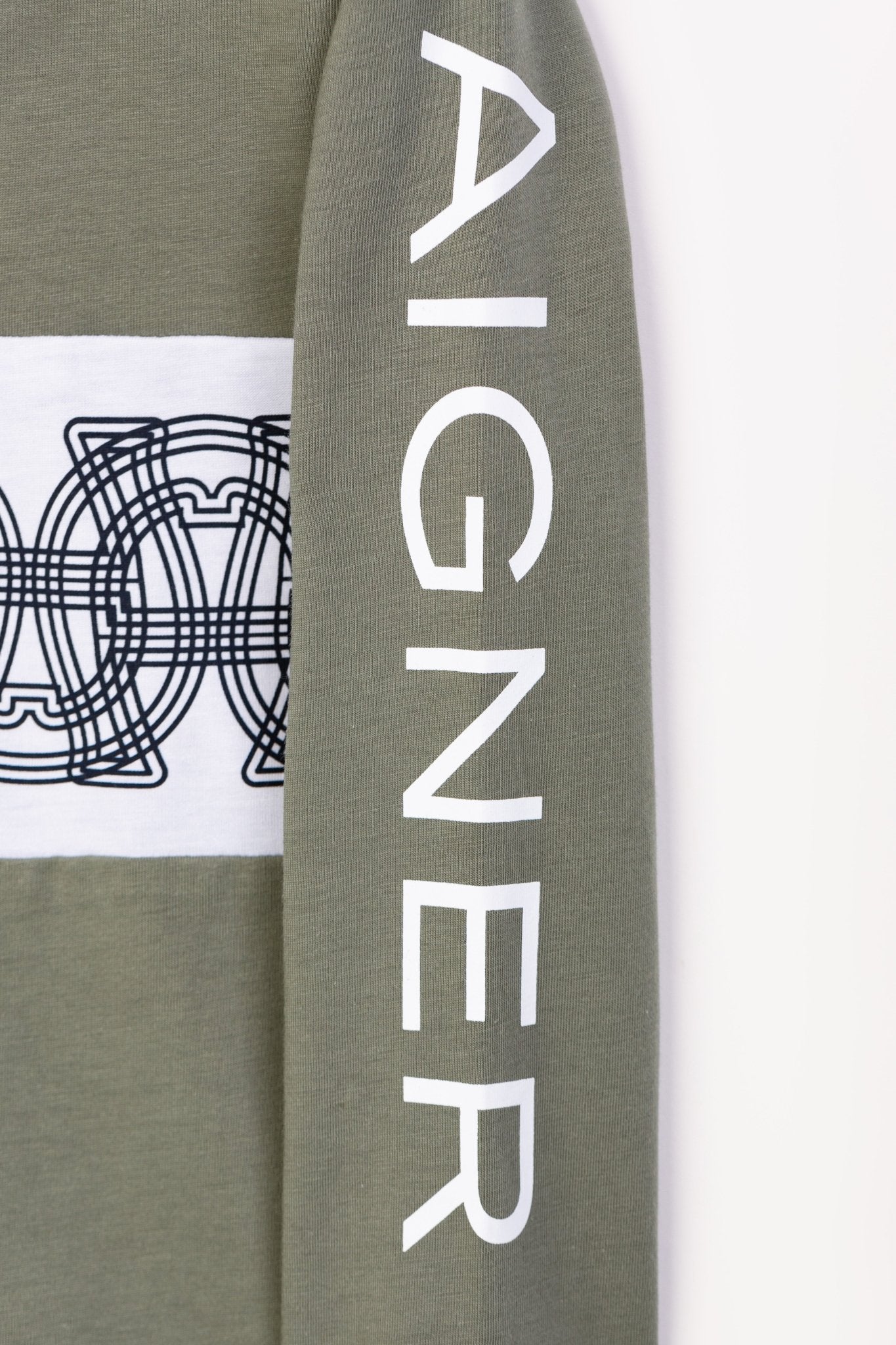 AIGNERLogo Long Sleeve T-Shirt4062176792246SAVANNA
