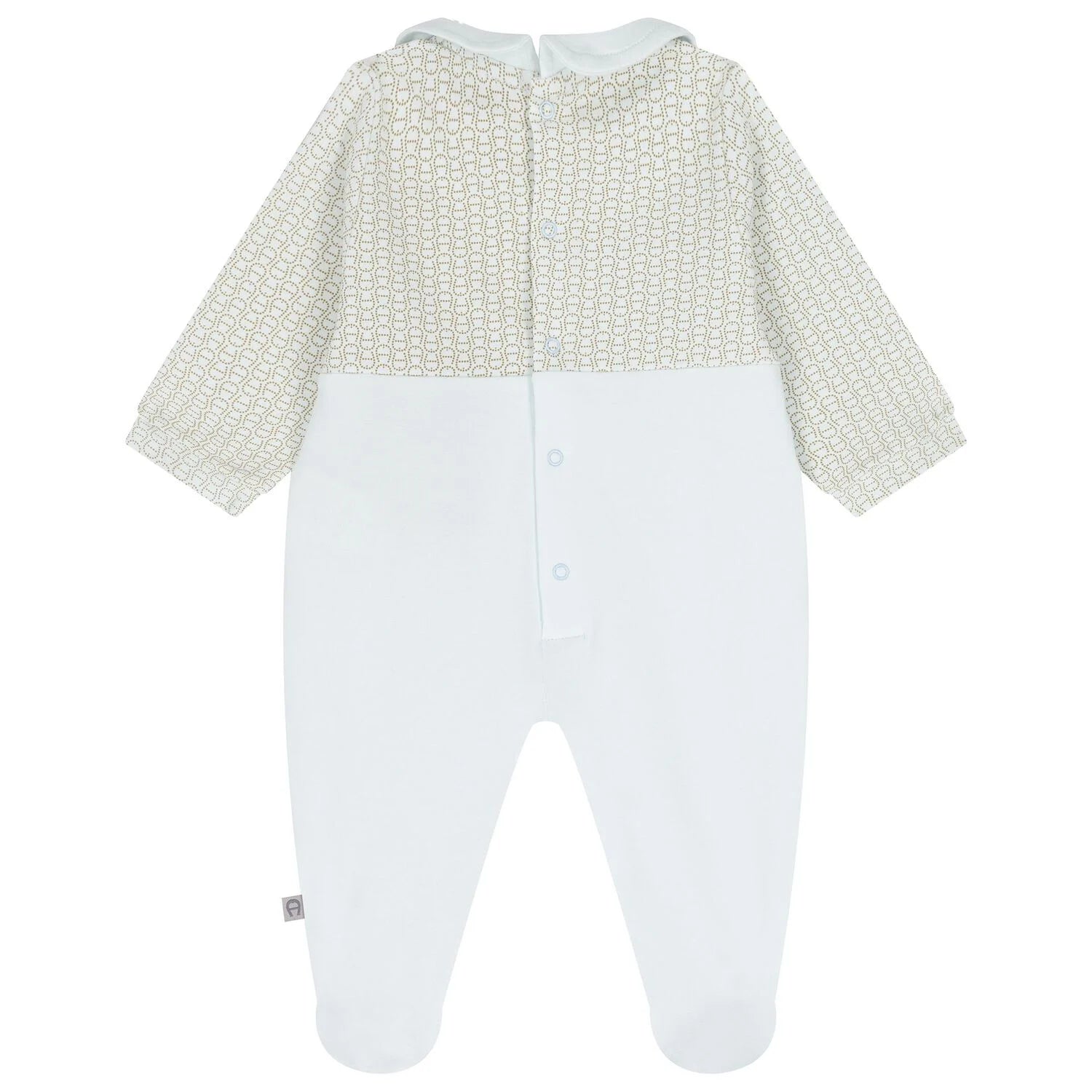 AIGNERLogo Peter Pan Collar Babygrow4062176821045SAVANNA