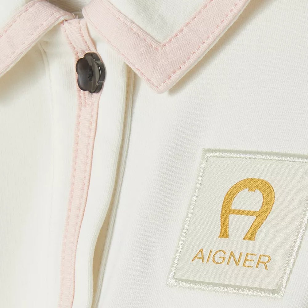 AIGNERLogo Polo Collar Dress4062176774242SAVANNA