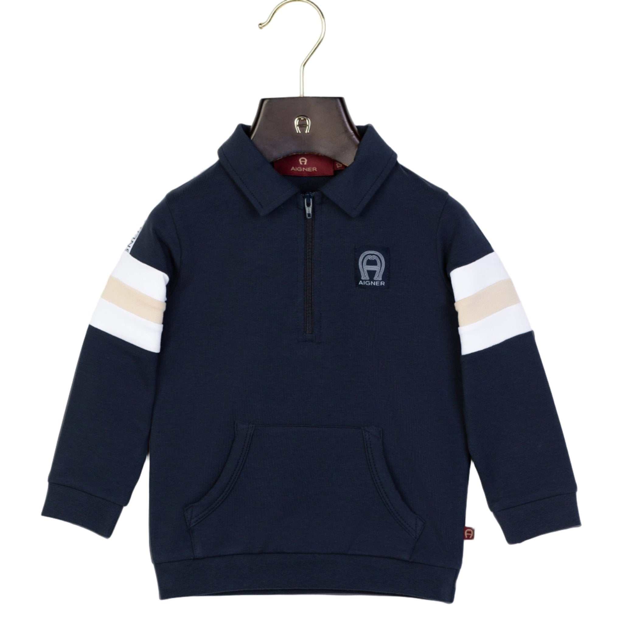 AIGNERLogo Polo Sweatshirt4062176776994SAVANNA