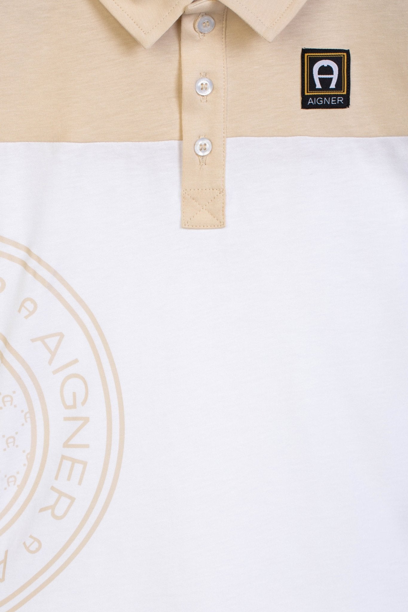 AIGNERLogo Print Polo Shirt4062176910770SAVANNA
