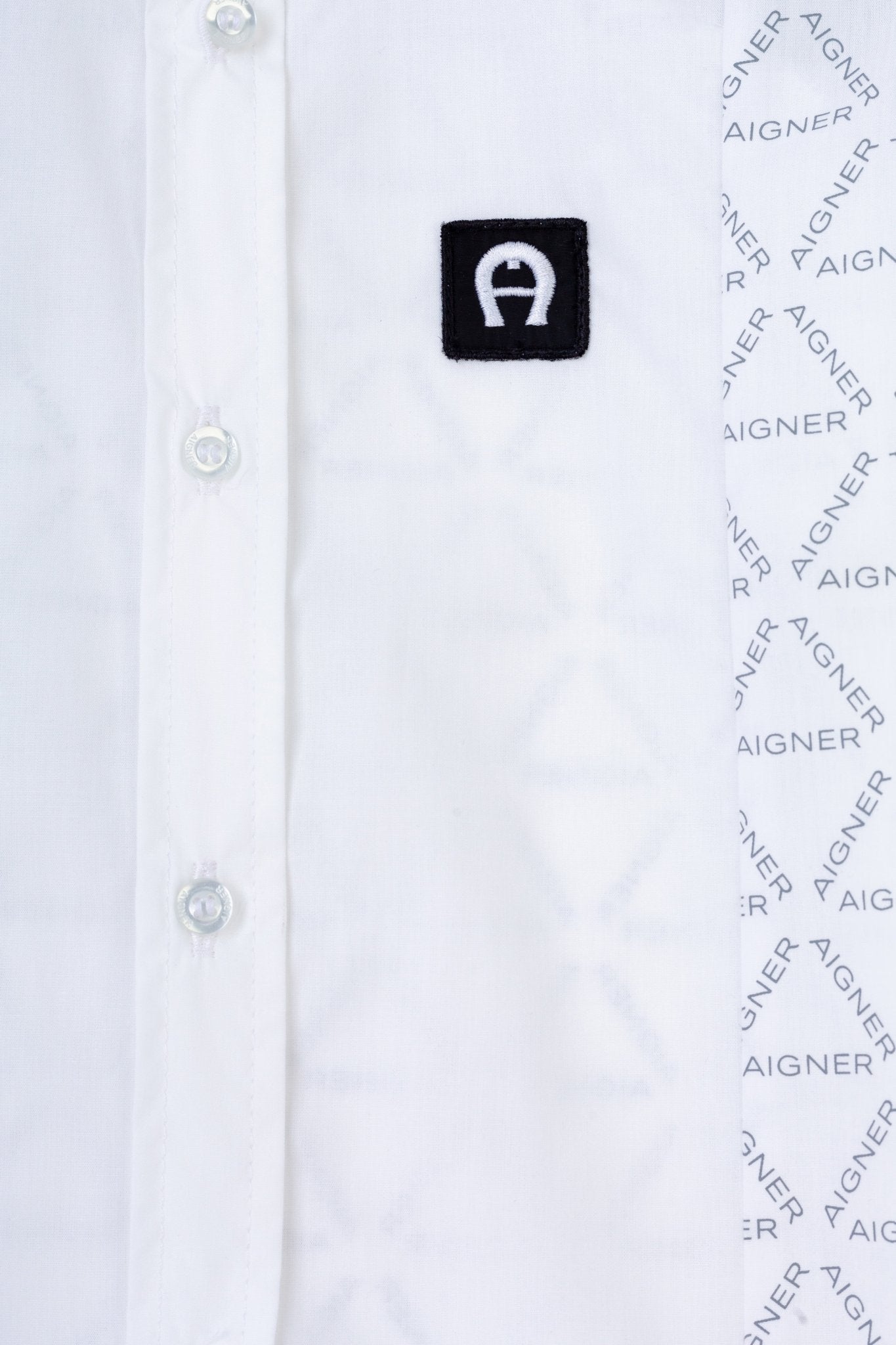 AIGNERLogo Print Shirt4062176682783SAVANNA