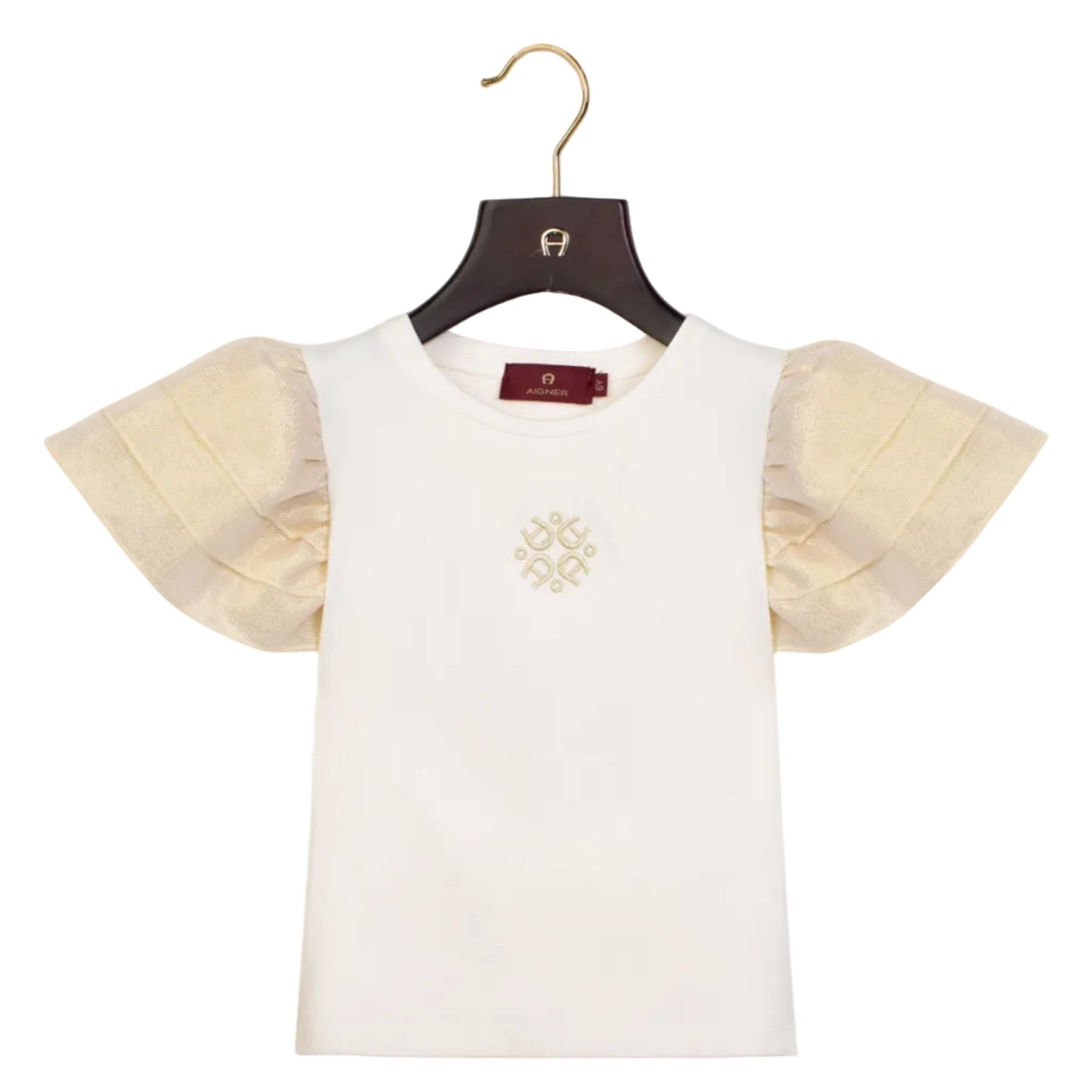 AIGNERPuff Sleeve Print T-Shirt4062176869948SAVANNA