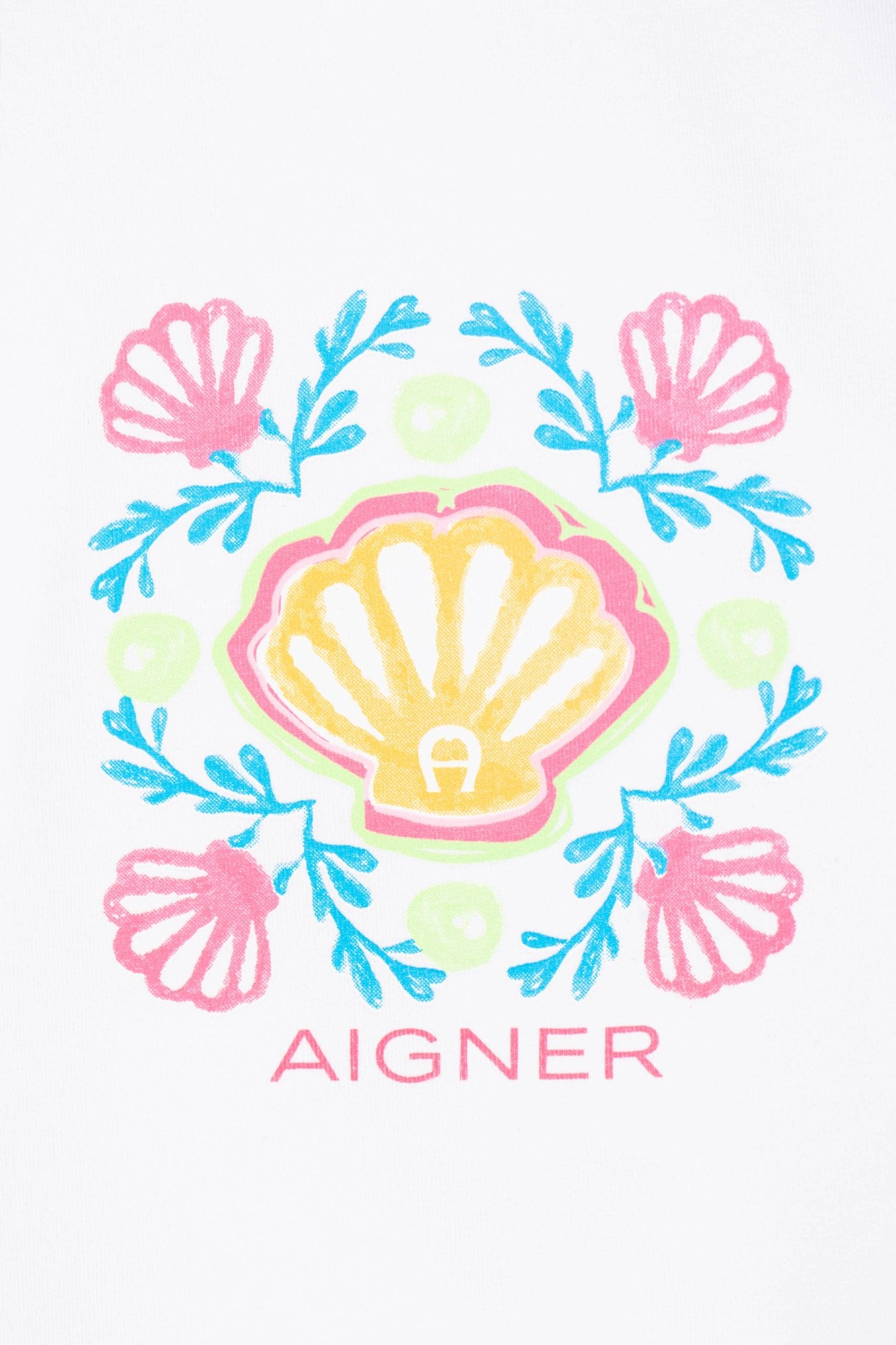 AIGNERShell Print T-Shirt4062176878322SAVANNA