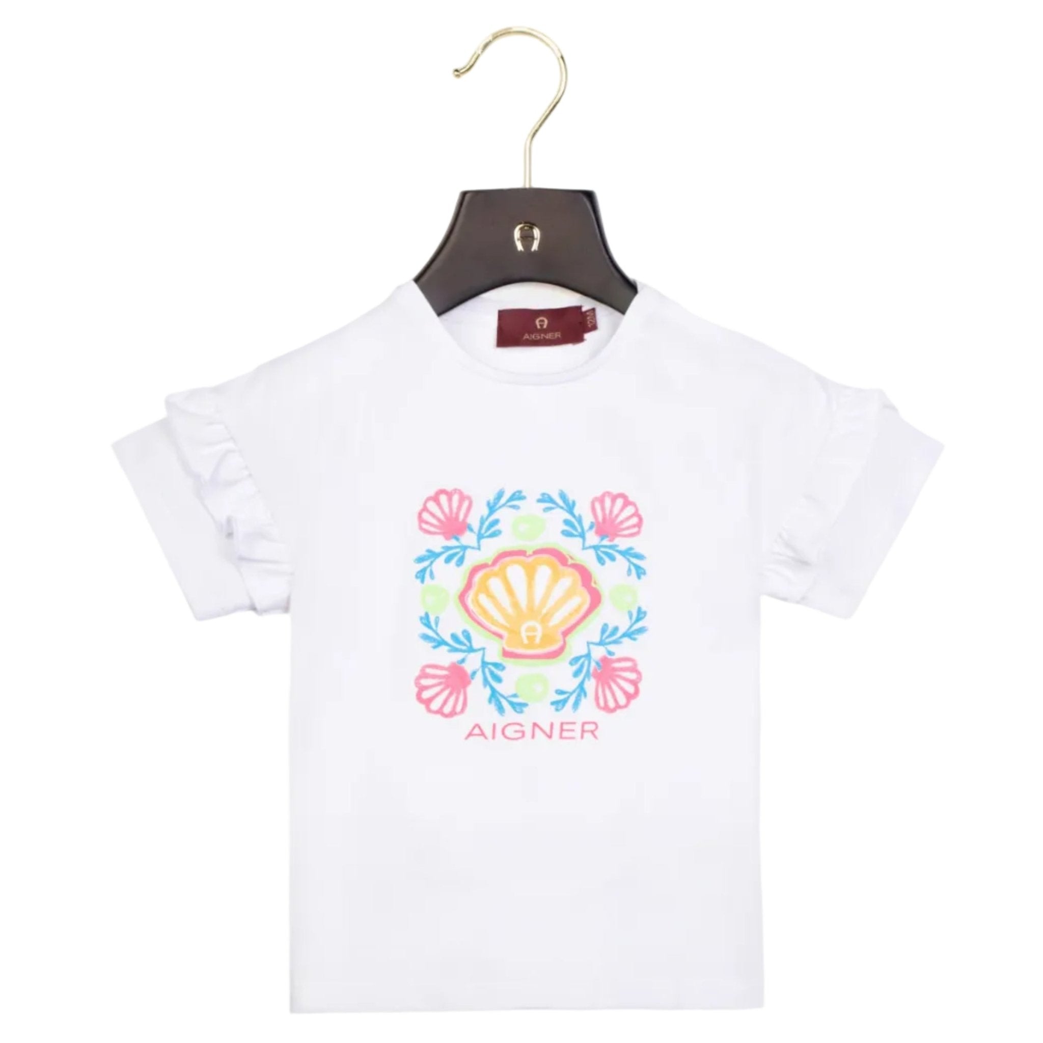 AIGNERShell Print T-Shirt4062176878322SAVANNA
