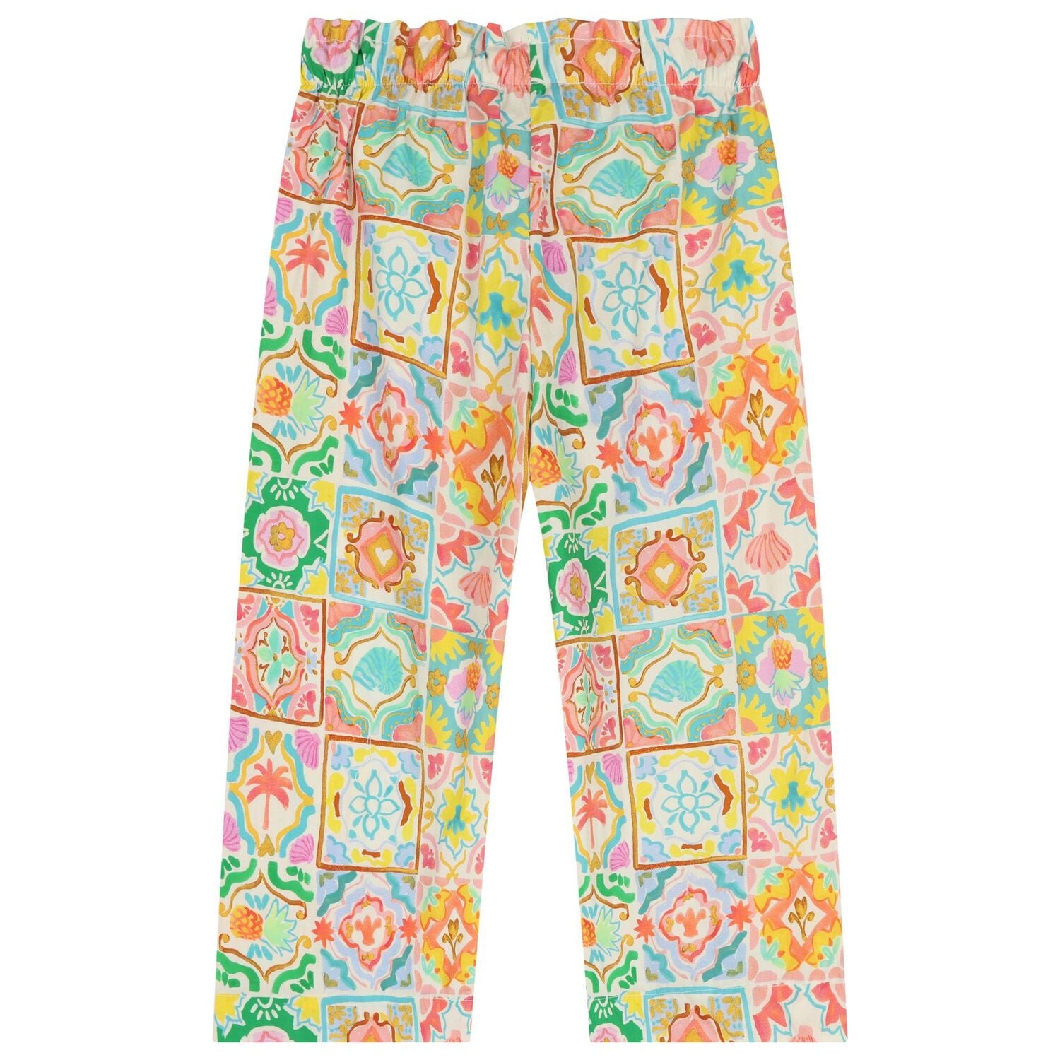 AIGNERTile Print Trousers4062176862581SAVANNA