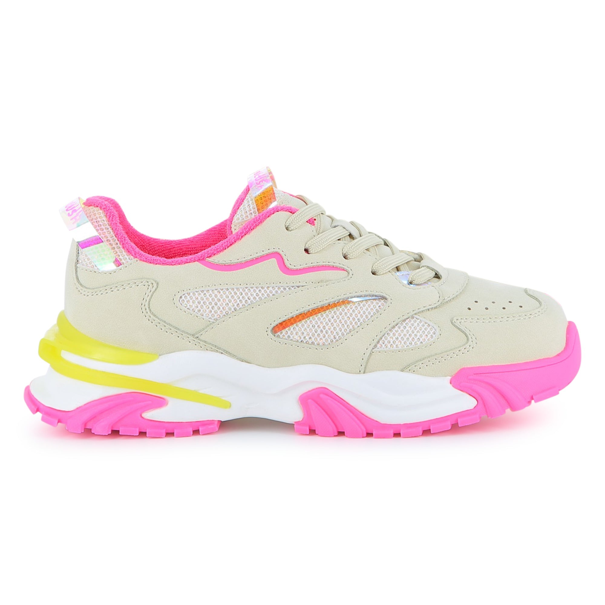 BillieblushLace Panelled Sneakers3617165968150SAVANNA