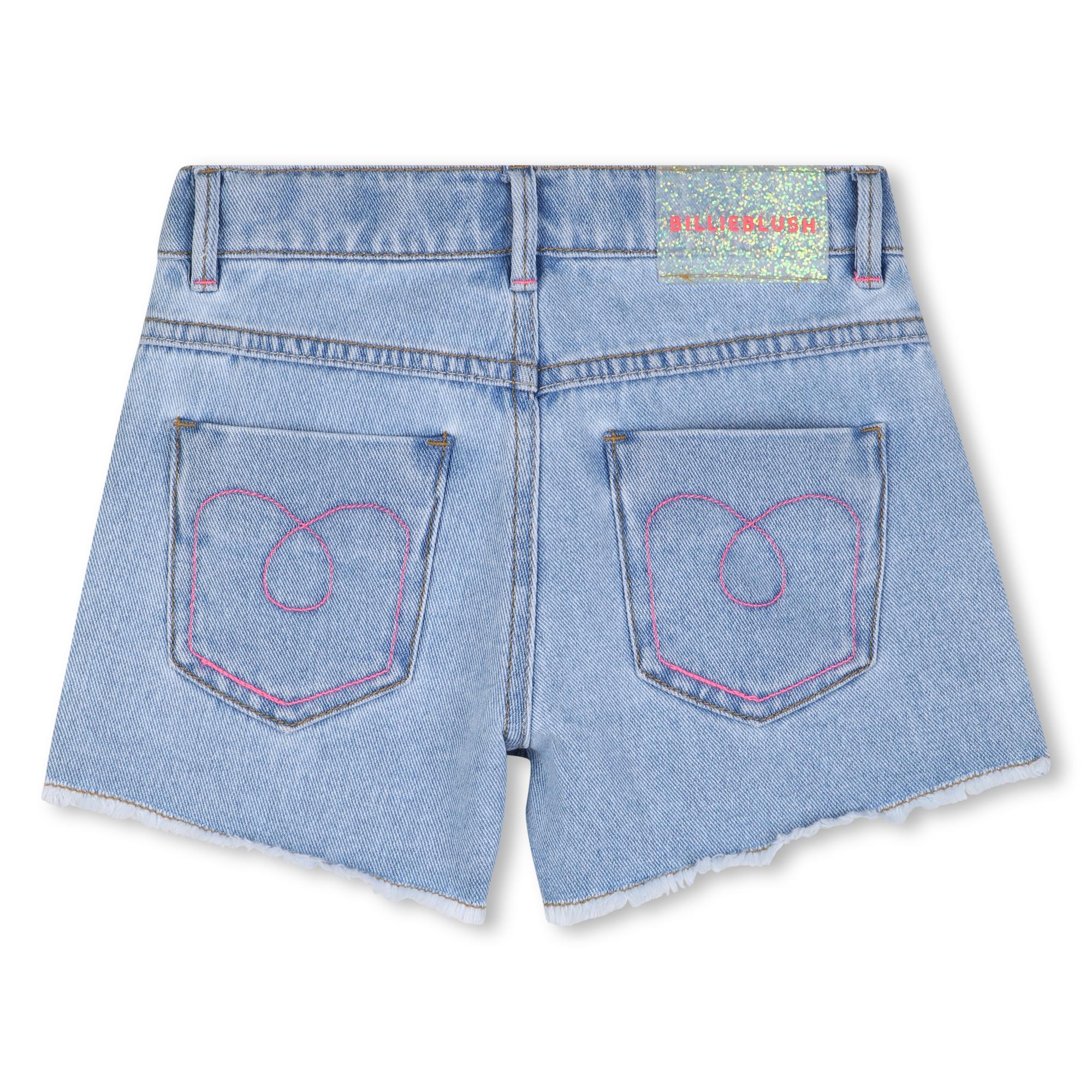BillieblushRhinestones Denim Shorts3617165836084SAVANNA