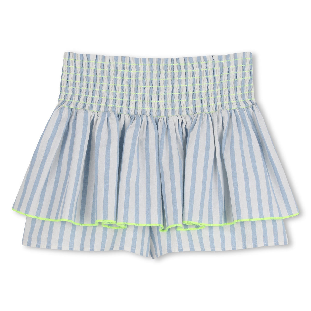 BillieblushStriped Tiered ShortsSAVANNA