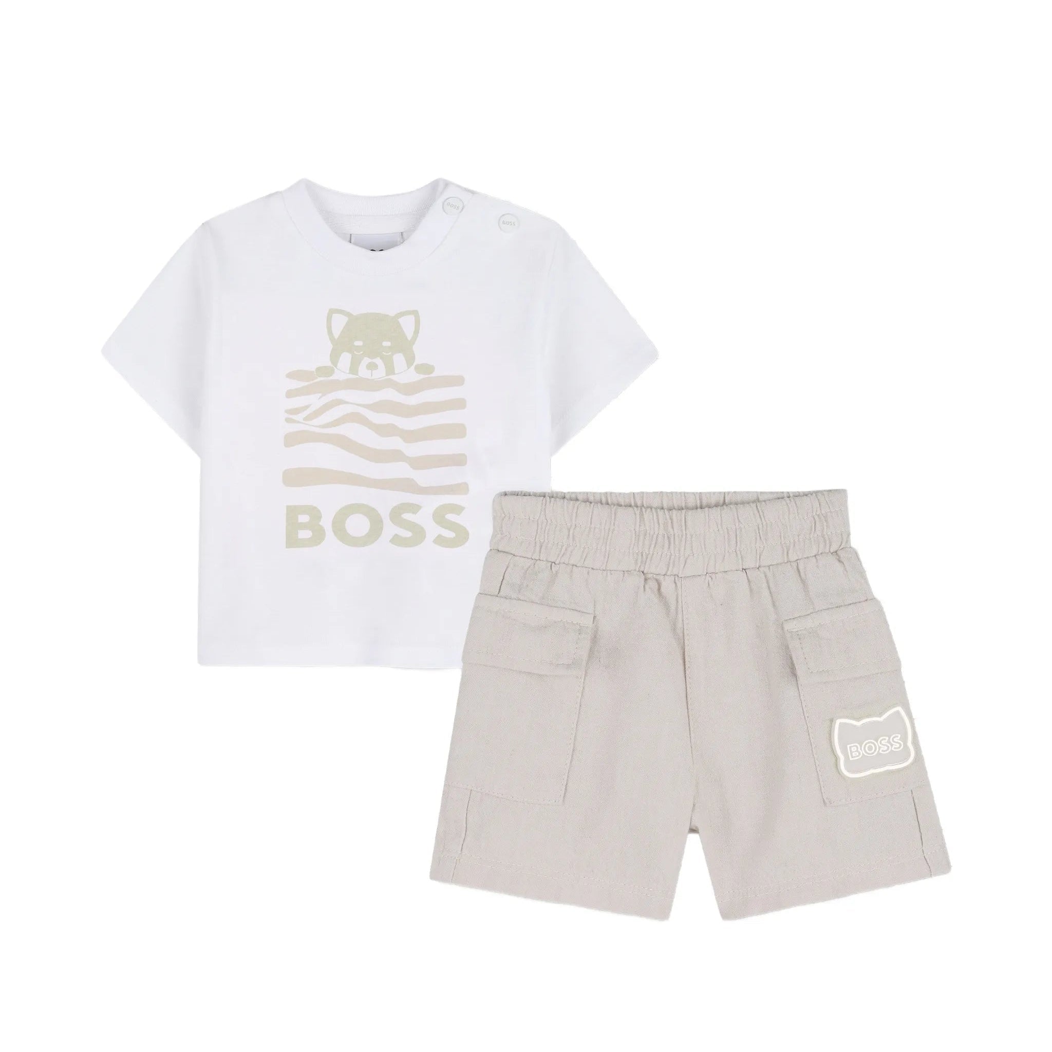 BossLinen Printed Co - ord Set3617165974816SAVANNA