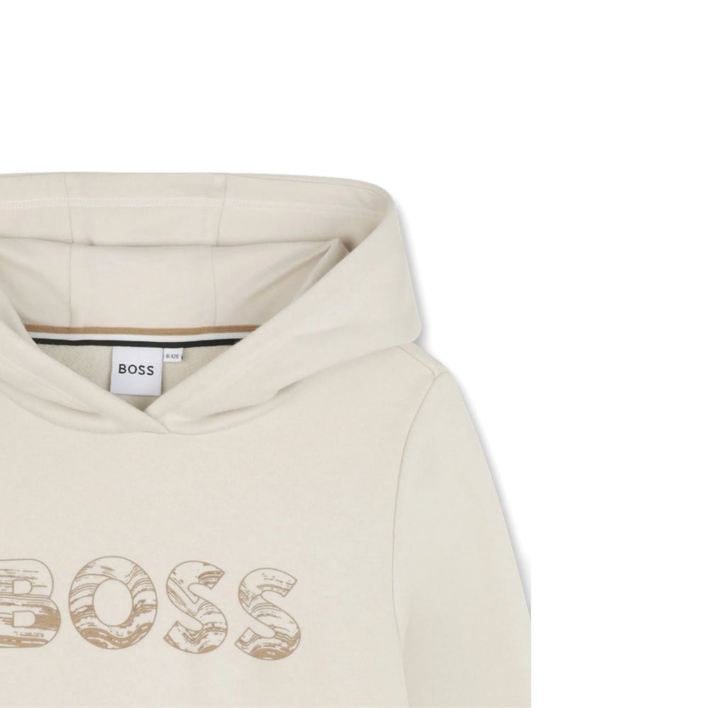 BossLogo Print Hoodie3617165738883SAVANNA