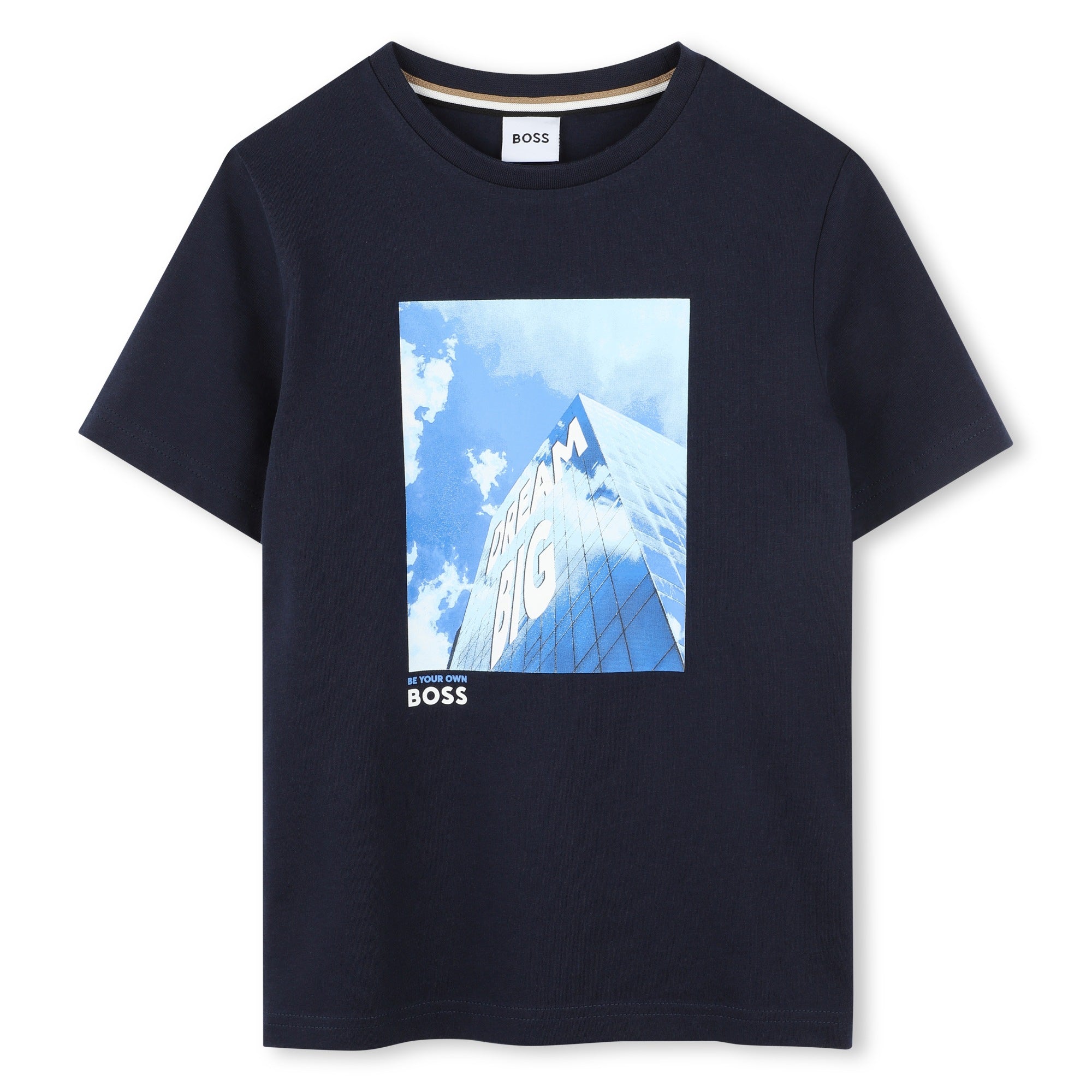 BossLogo Print T-Shirt3617165374142SAVANNA