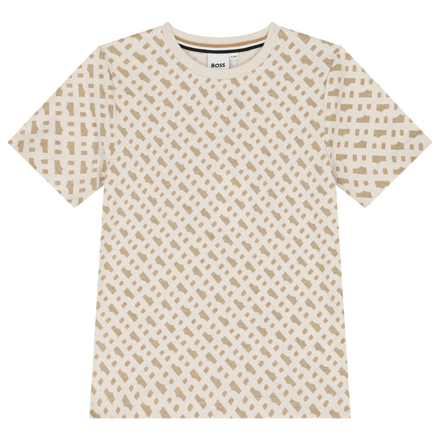 BossLogo Print T-Shirt3617165416606SAVANNA