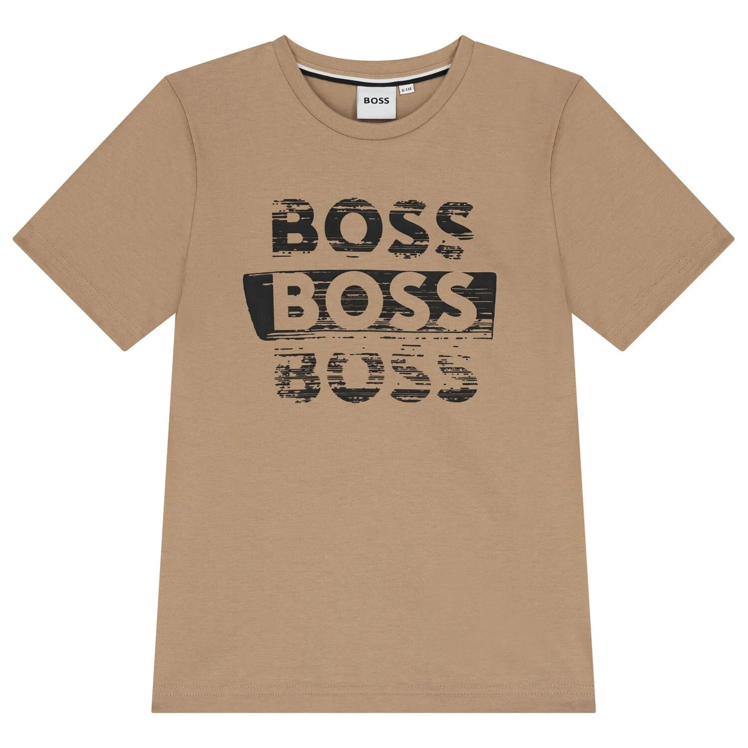 BossLogo Print T-Shirt3617165733390SAVANNA