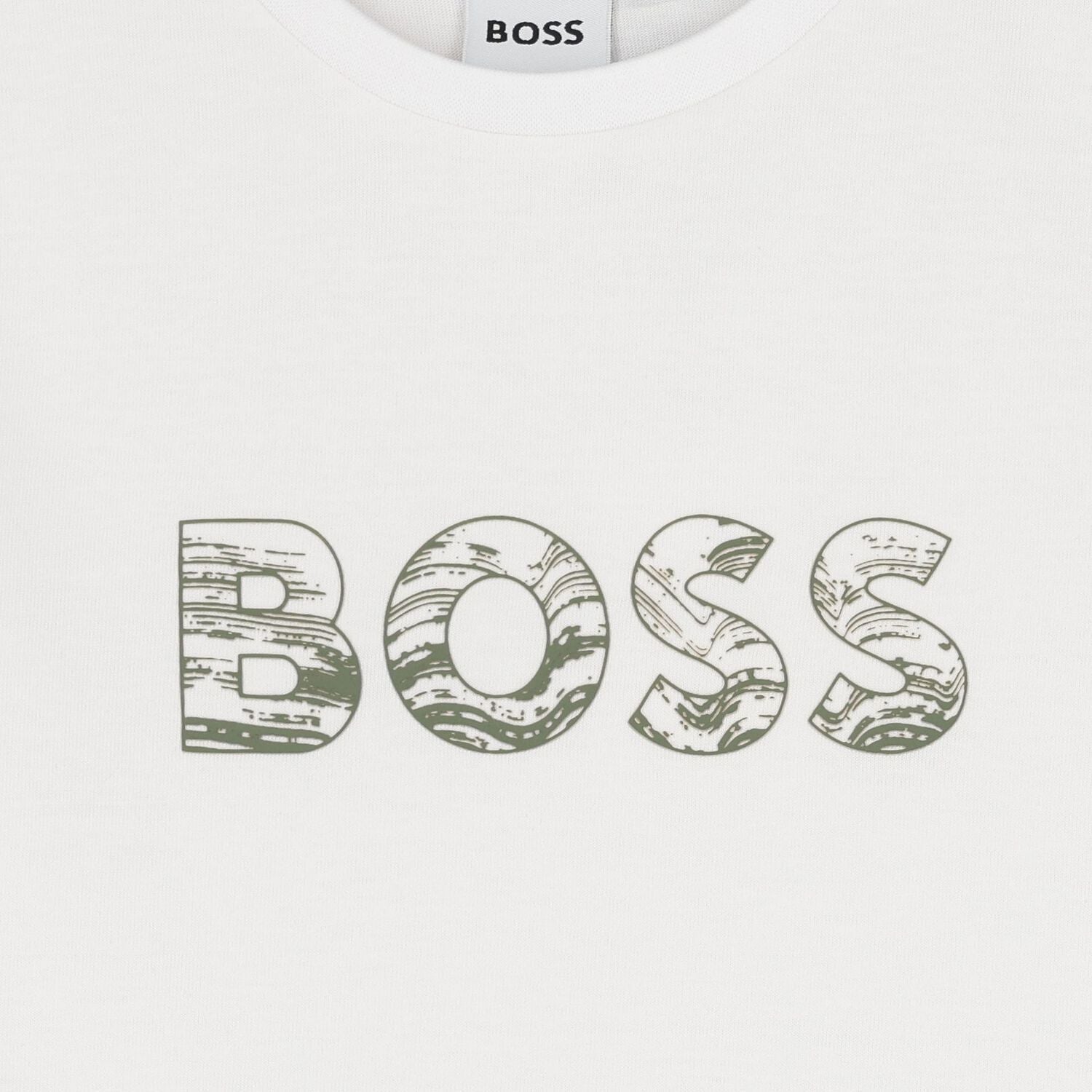 BossLogo Print T-Shirt3617165741463SAVANNA