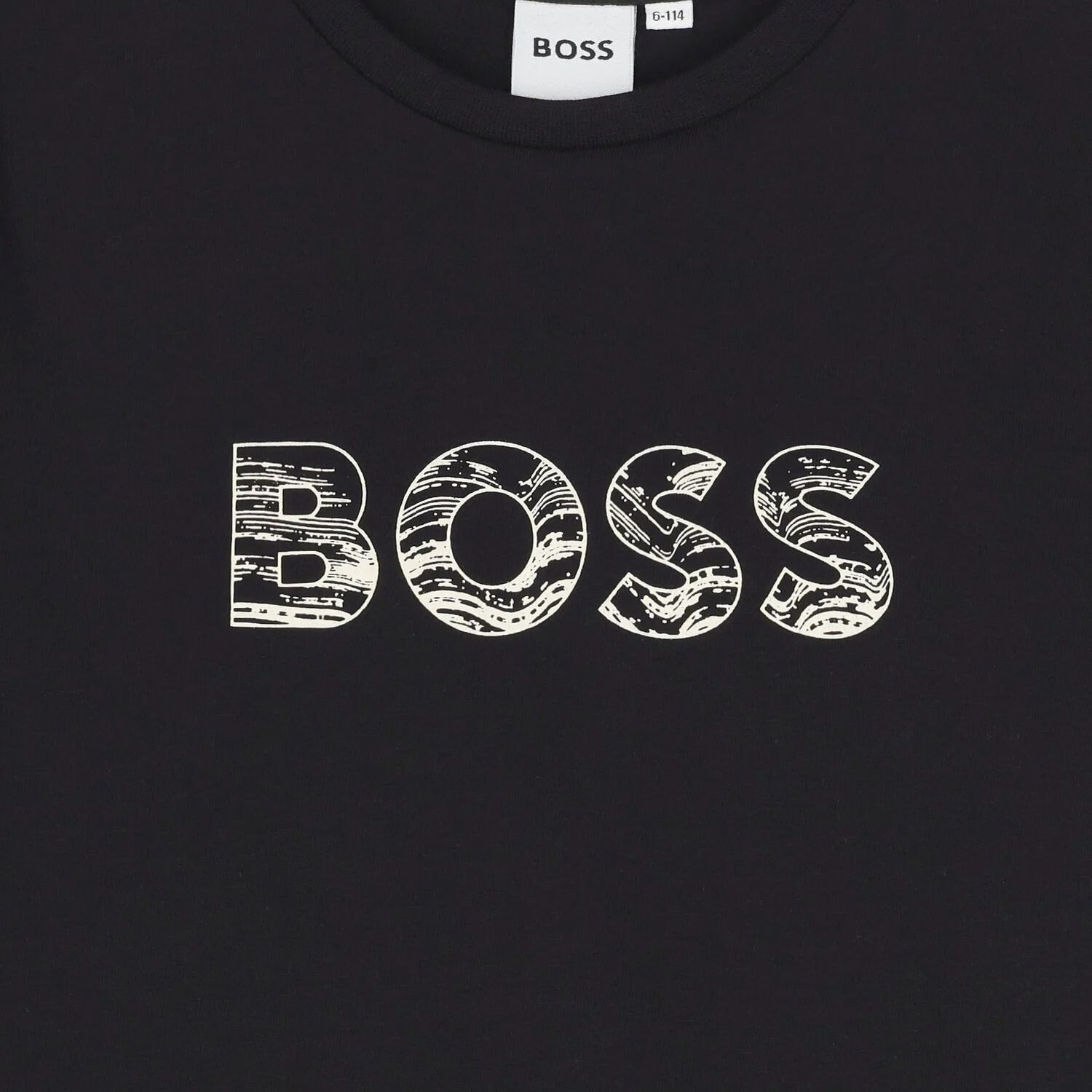 BossLogo Print T-Shirt3617165741586SAVANNA